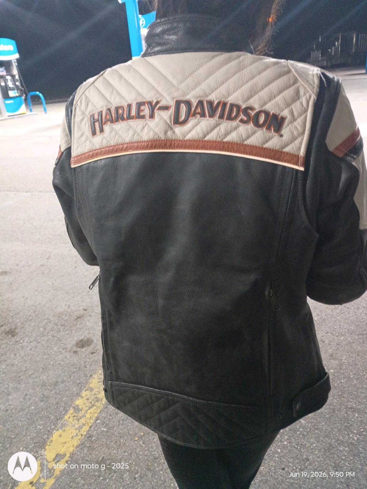 HarleyDavidson Womens Triple Vent Miss Enthusiast II Leather - Clintwood, Virginia - FleaMarketBay