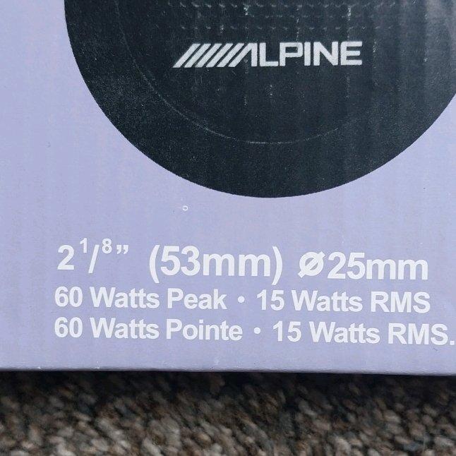 ALPINE TWEETERS - Alto, Michigan - FleaMarketBay