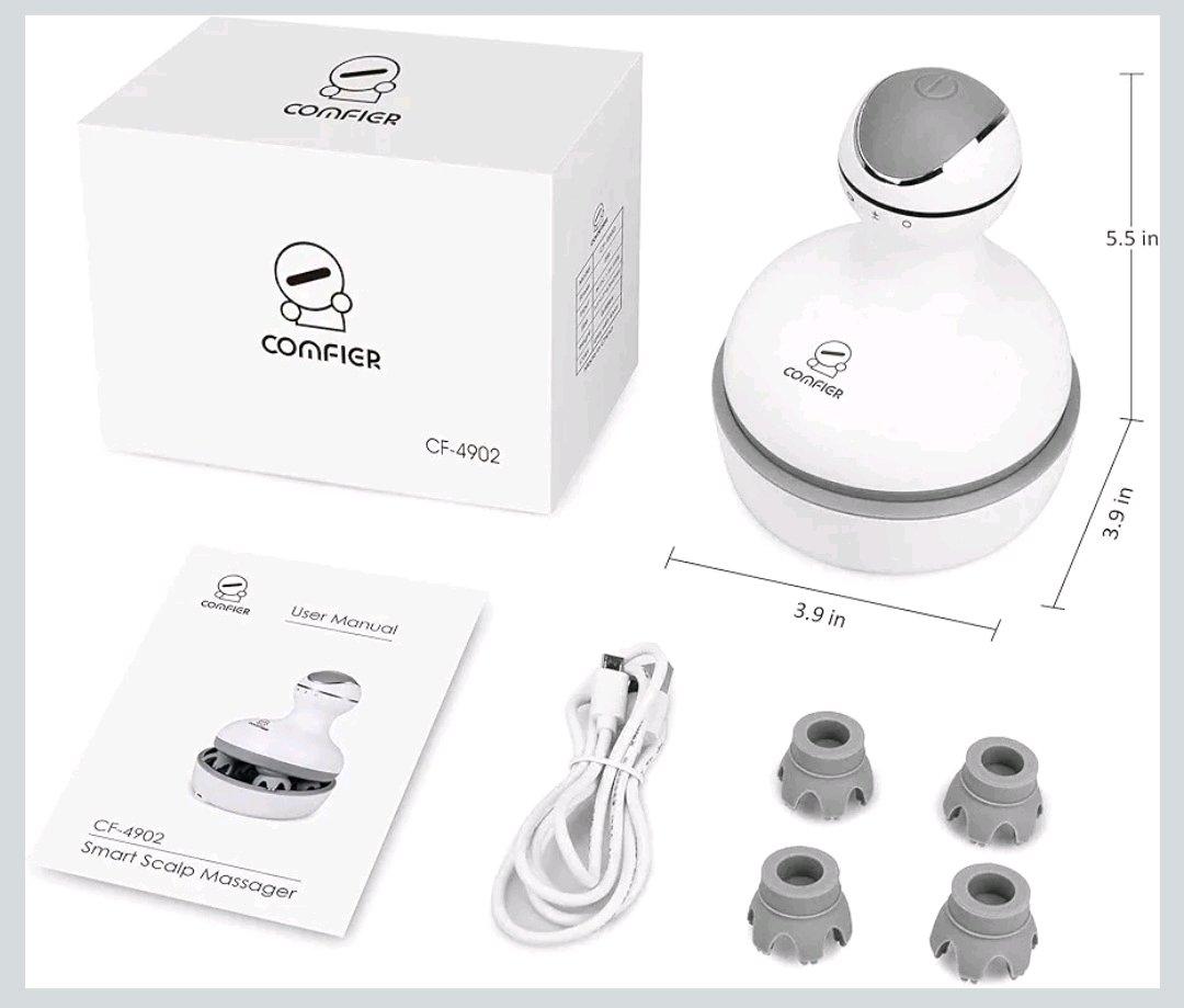 Electric Cordless Hair Scalp Massager with Kneading 84 - Tomball, Texas - FleaMarketBay