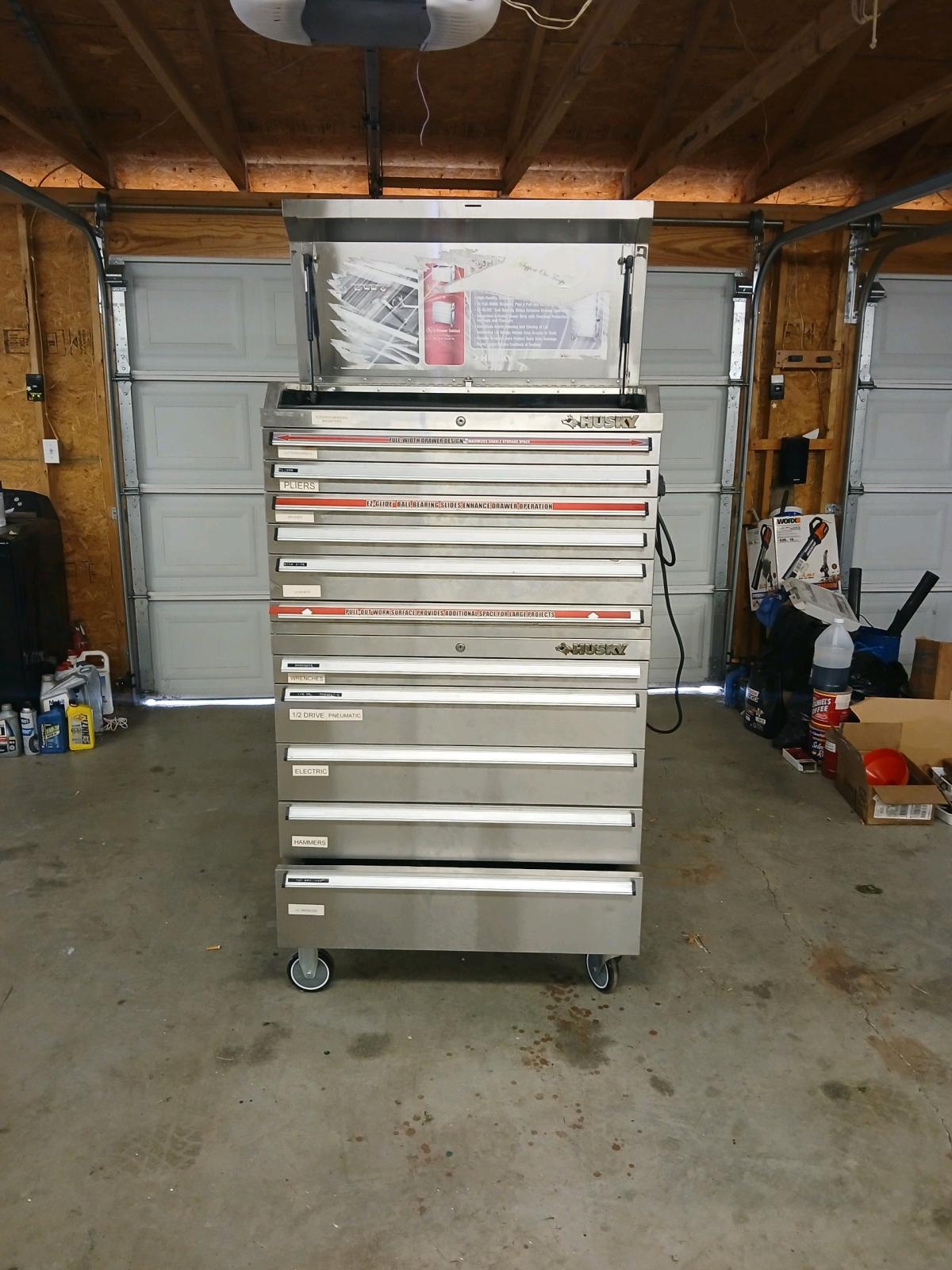 HUSKY Heavyduty 10 drawer toolbox - Winchester, Tennessee - FleaMarketBay