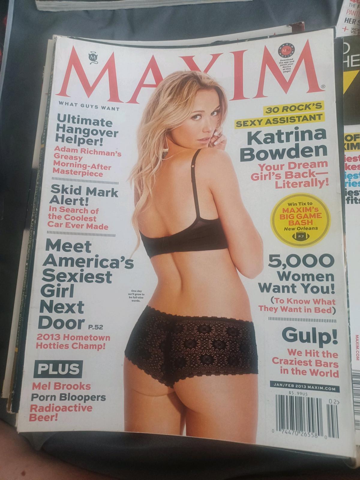 Multiple Maxim Magazines years ago - Concord, California - FleaMarketBay