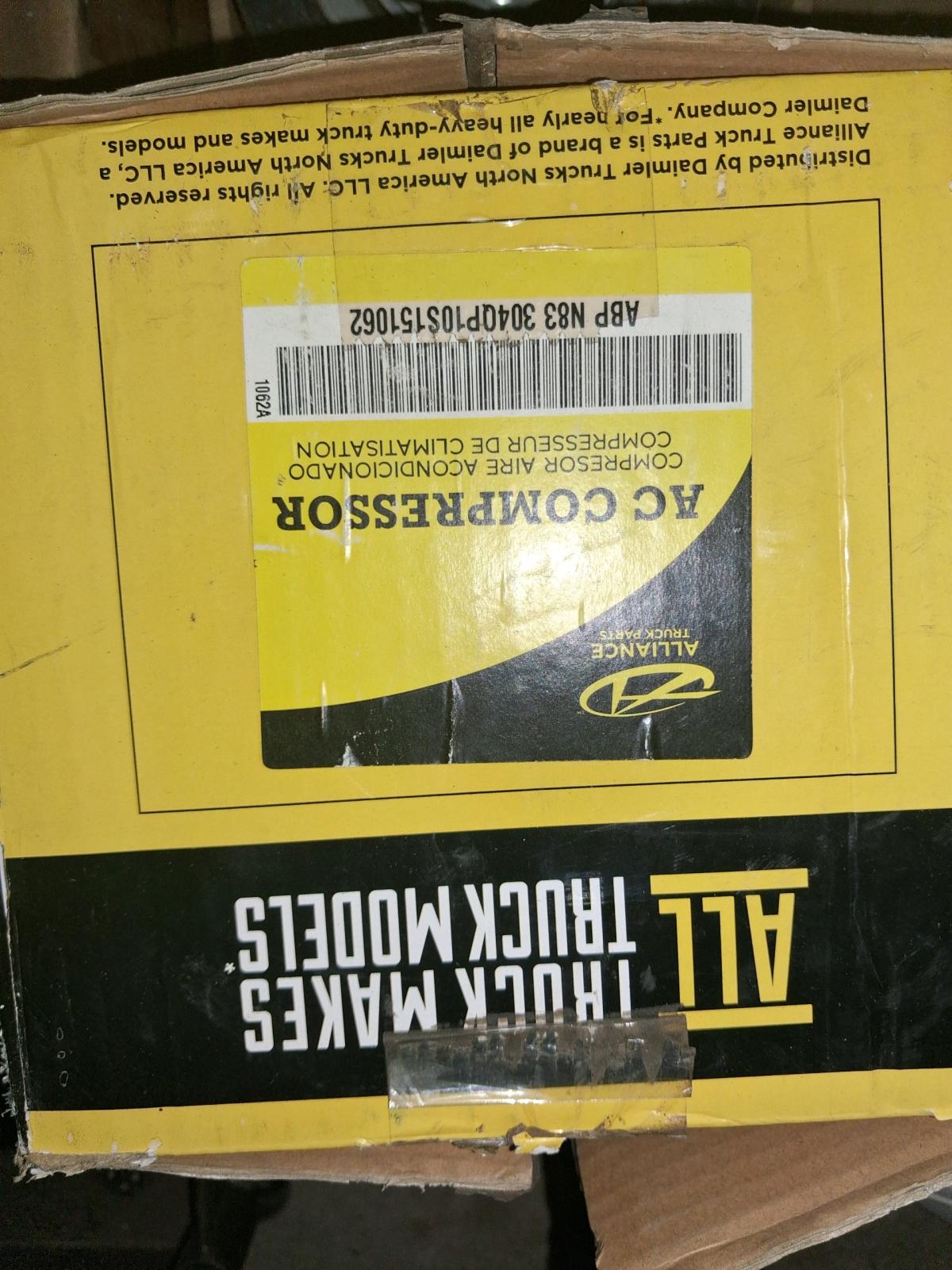 new AC compressor in box - Clovis, California - FleaMarketBay