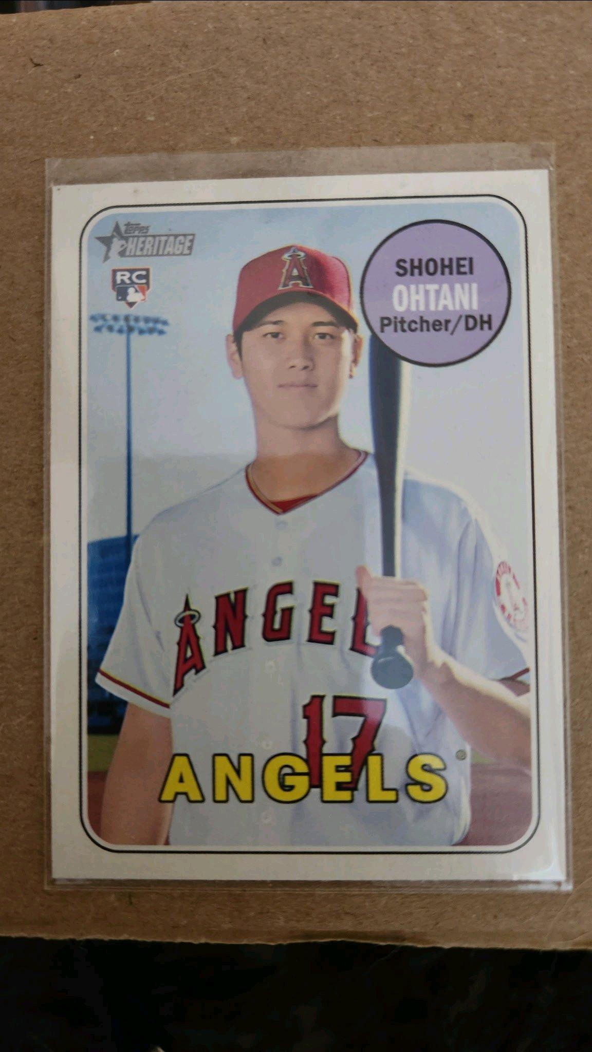 Shohei Ohtani Heritage rookie card - Kansas City, Missouri - FleaMarketBay