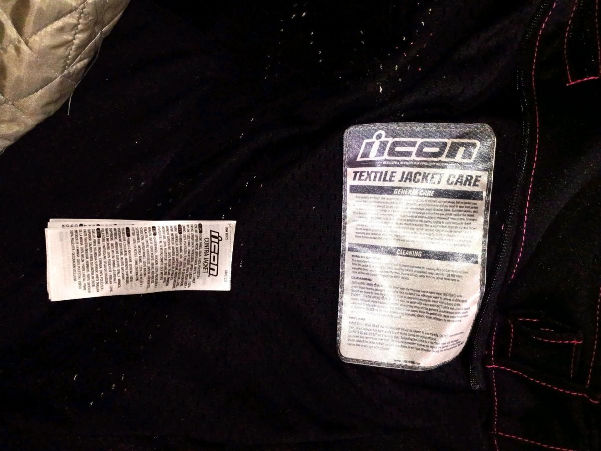 icon contra Motorcycle jacket - Rome, New York - FleaMarketBay
