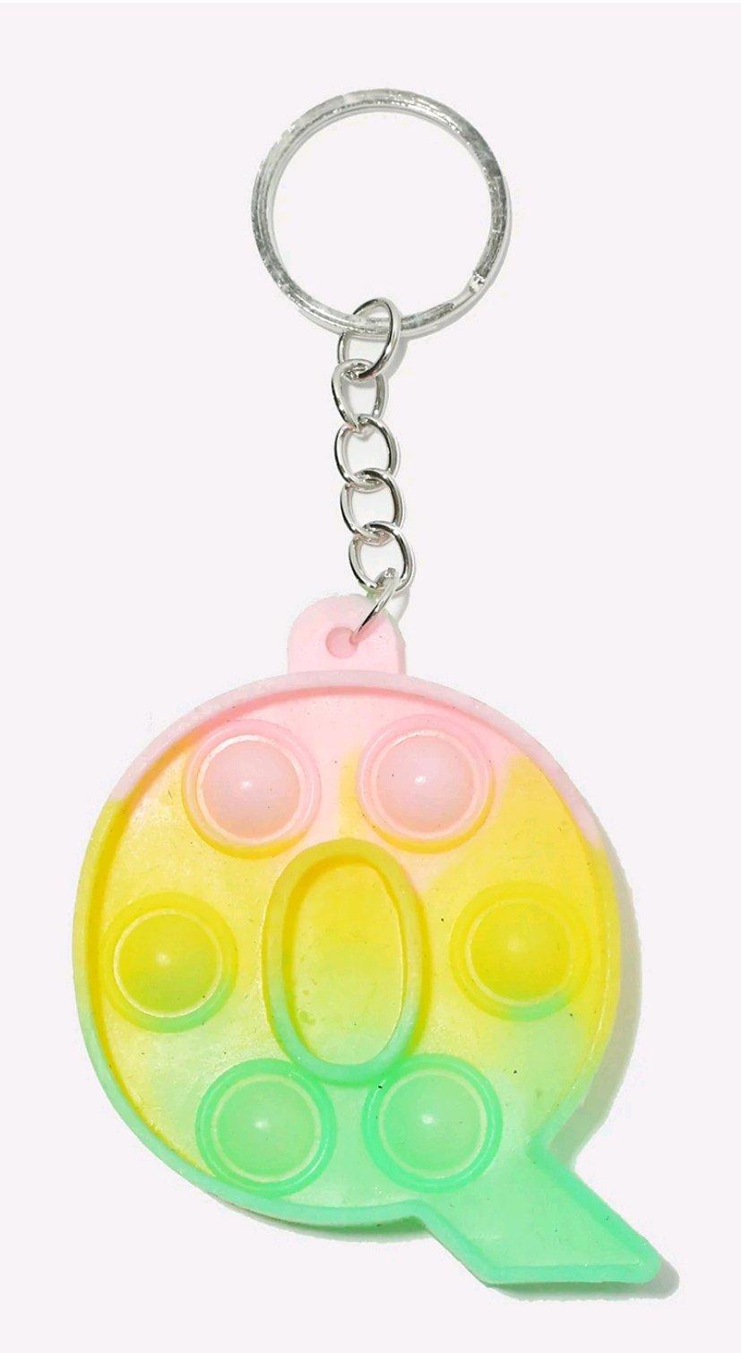 Alphabet Push Pop Keychain  Q - Angleton, Texas - FleaMarketBay