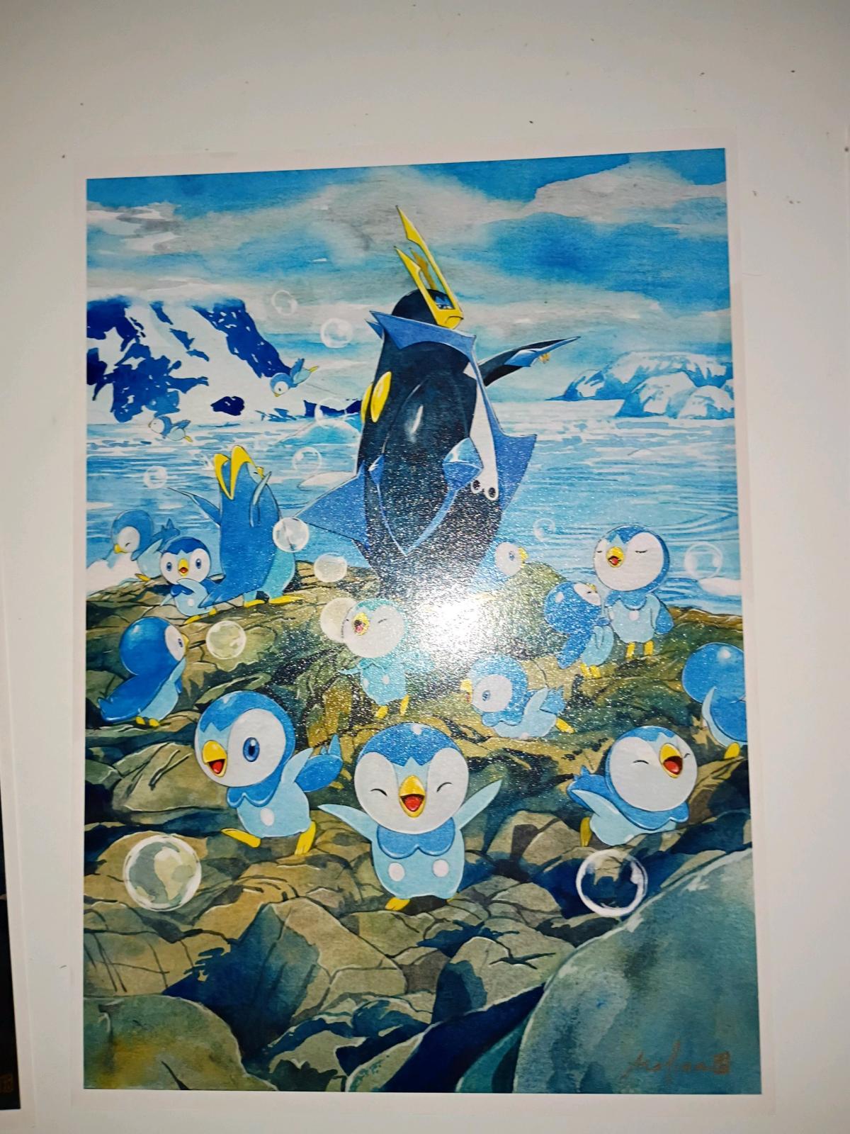 3 Pokemon art pieces - Powder Springs, Georgia - FleaMarketBay