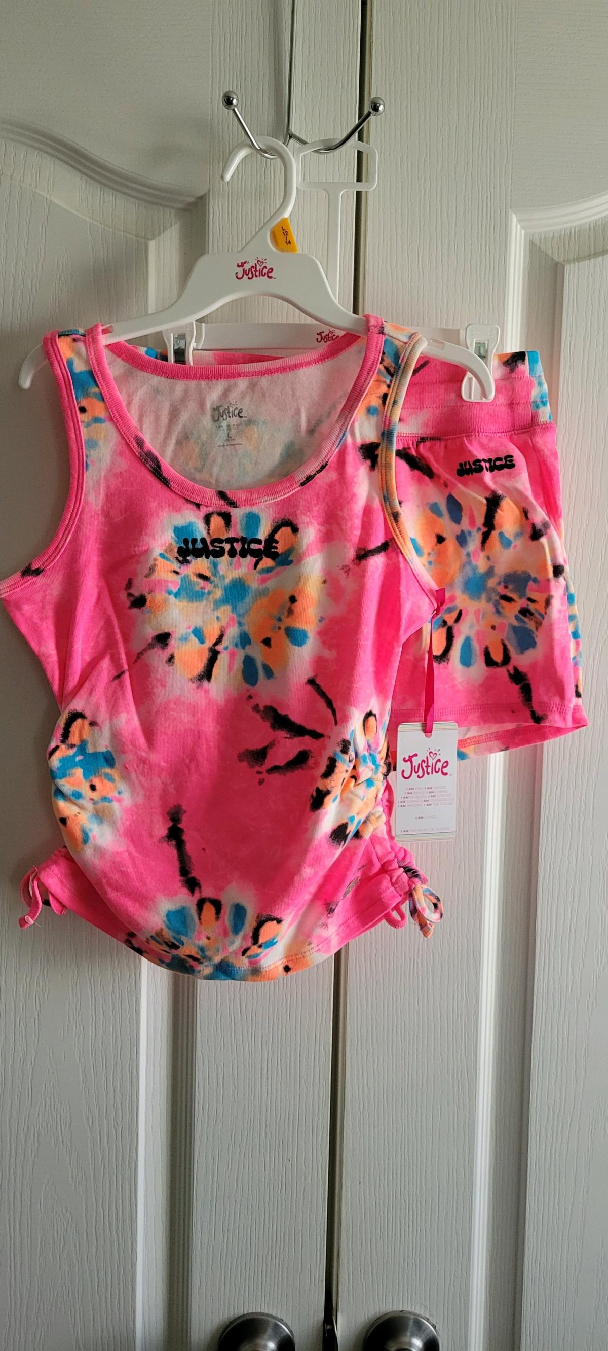Girls Size large Justice 2 pcs - Spirit Lake, Idaho - FleaMarketBay