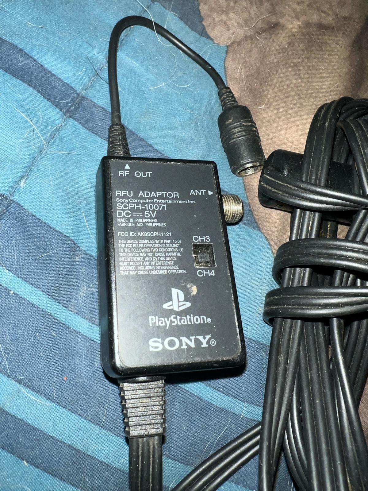 Official Sony PlayStation RFU Adapter SCPH10071 PS1 PS2 - Phoenix, Arizona - FleaMarketBay