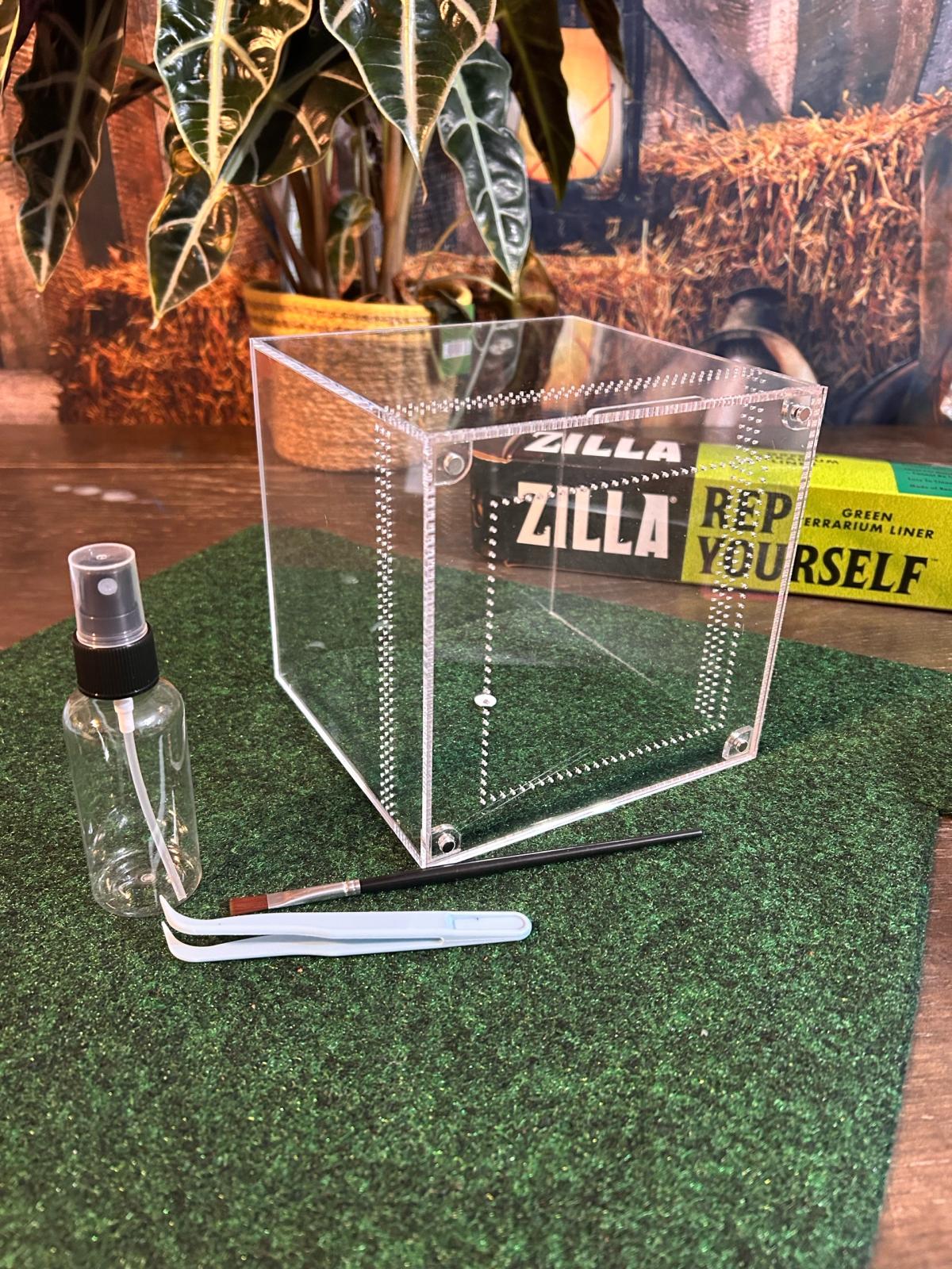 jumping spider enclosure kit aqua - Acworth, Georgia - FleaMarketBay