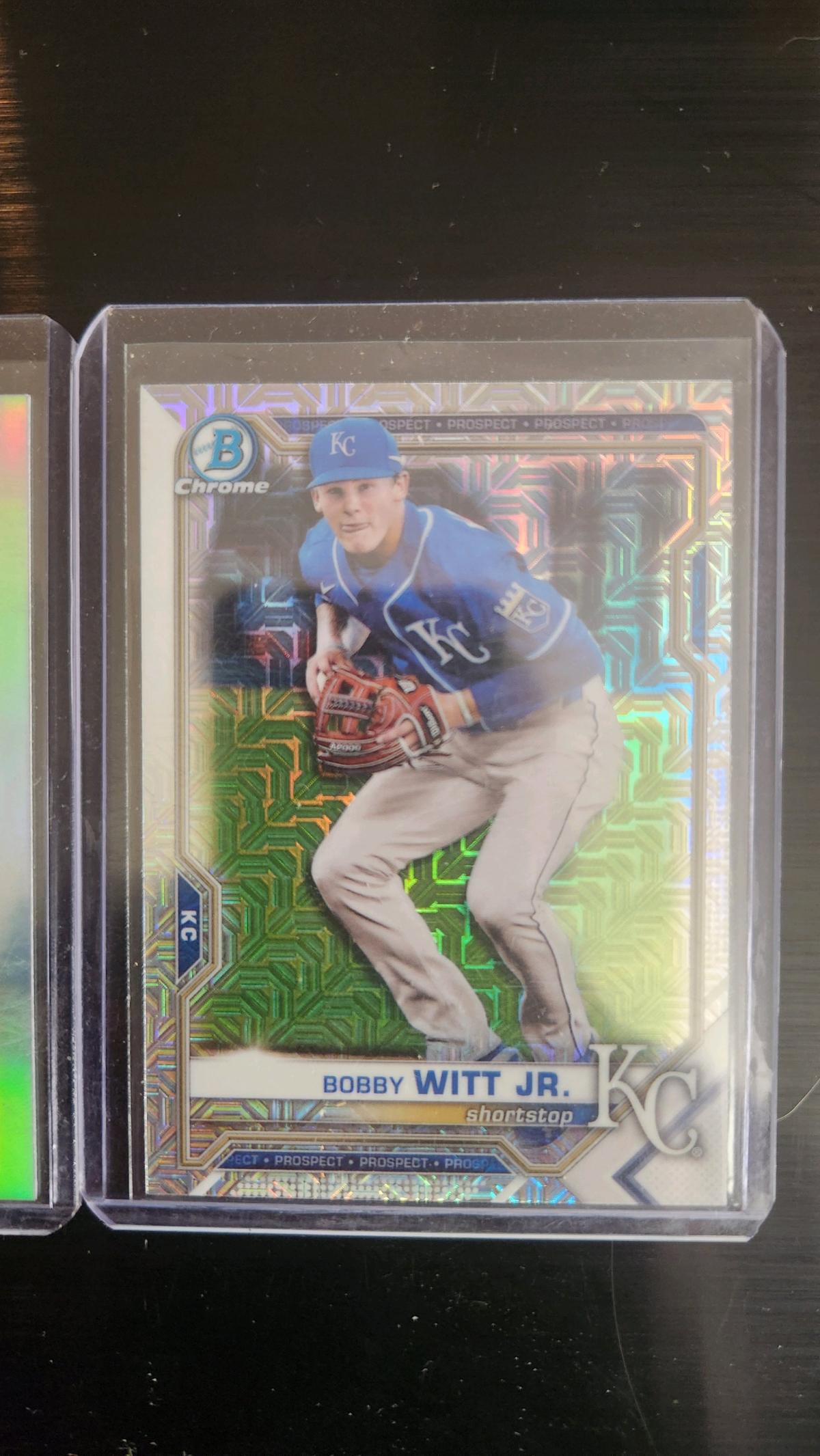 2 Bobby Witt Jr Bowman prospect cards - Kansas City, Missouri - FleaMarketBay