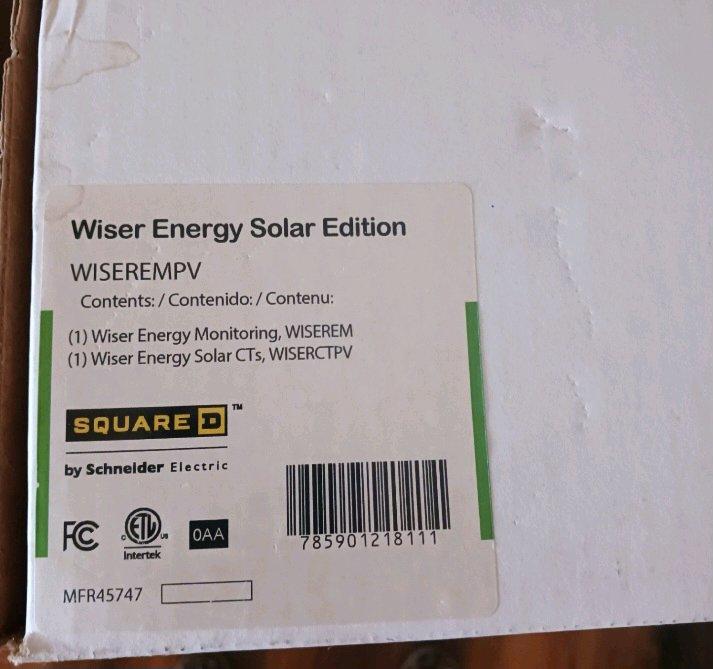 Schneider Electric Square D Wise Energy Smart Home Monitor - Mount Vernon, Arkansas - FleaMarketBay