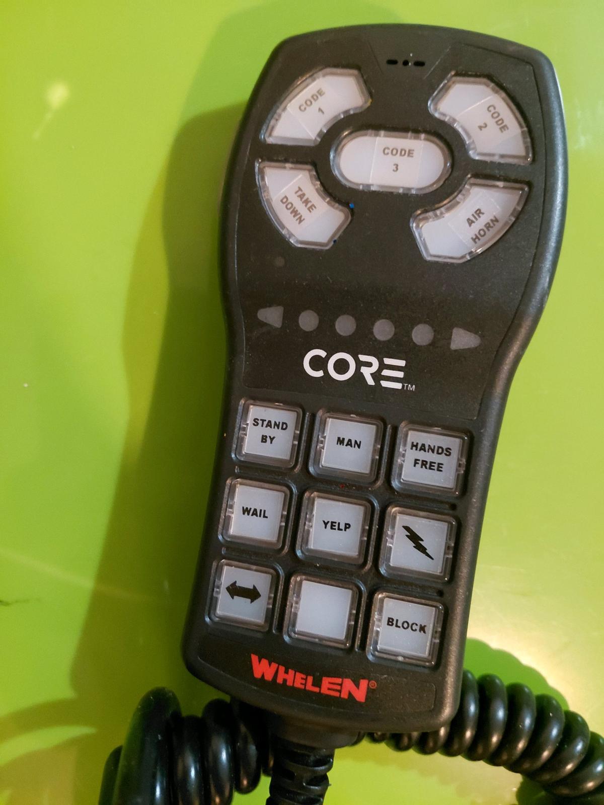 Whelen CORE strobe and beacon light controller black mpn - Bethel, Pennsylvania - FleaMarketBay