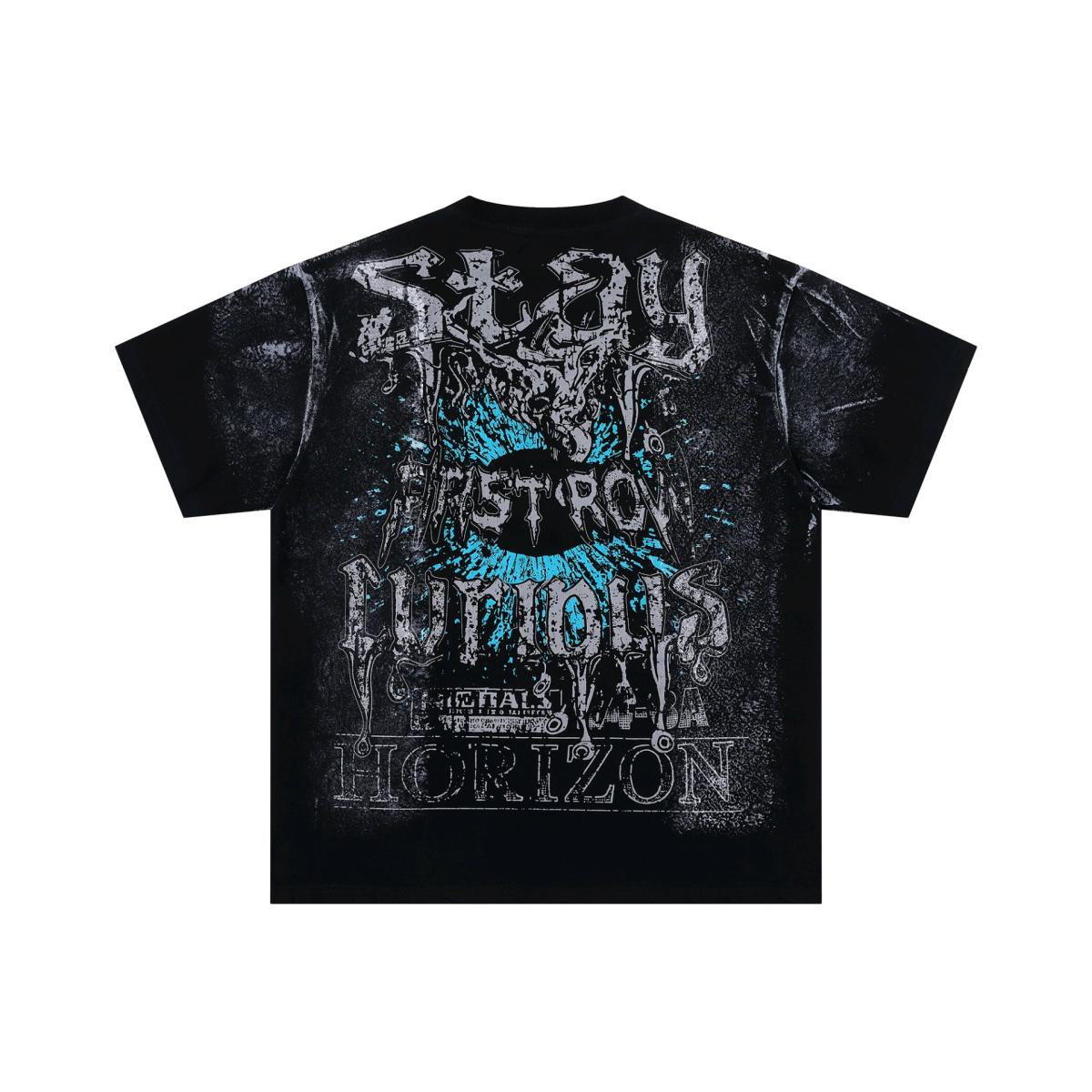 First Row Stay Curious Eyeball Tshirt - Barnstable, Massachusetts - FleaMarketBay