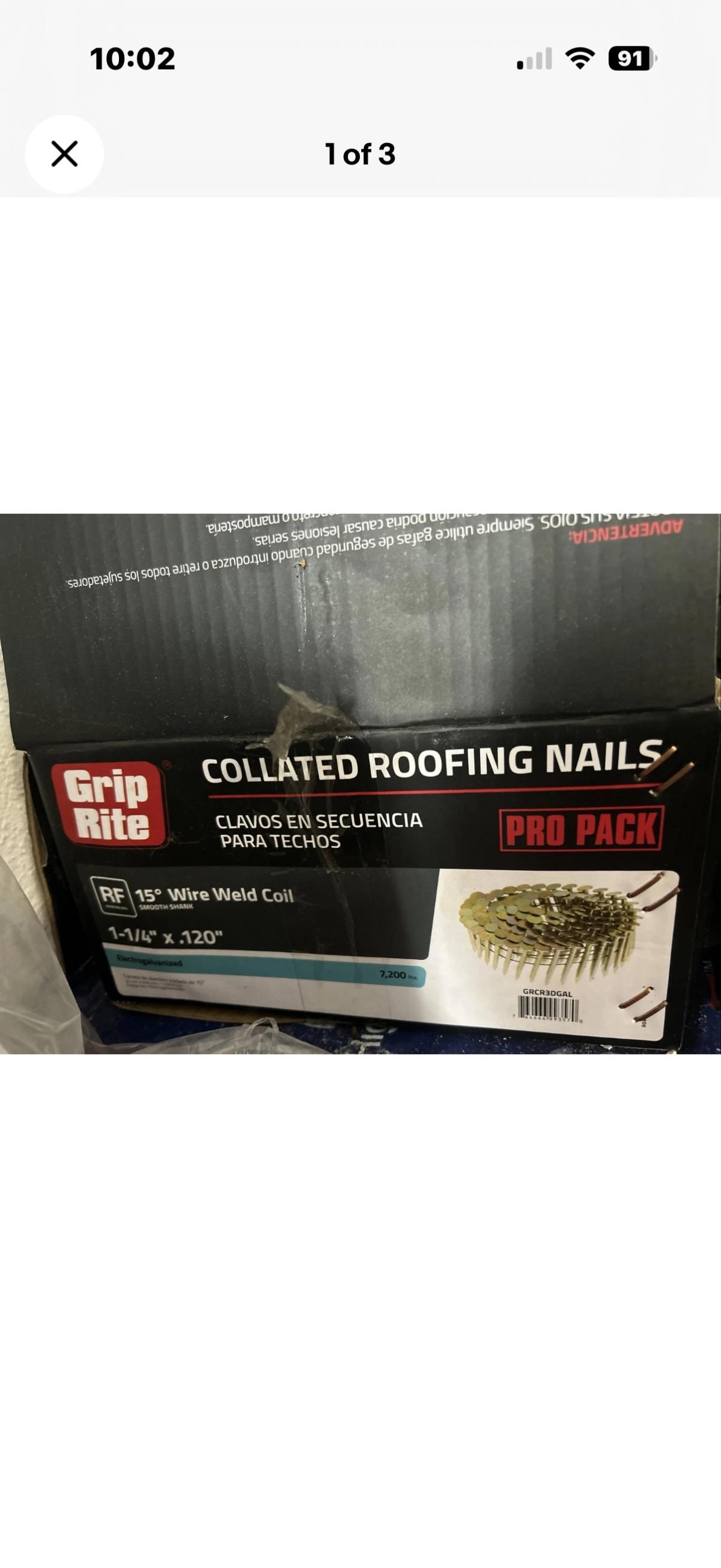 roofing nails - Altamonte Springs, Florida - FleaMarketBay