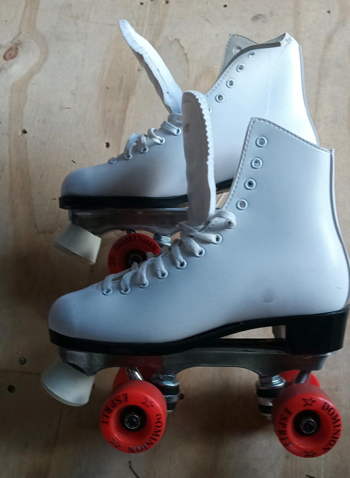 Dominion Esprit Canada Roller Skates Marathon IV White Size - Philadelphia, Pennsylvania - FleaMarketBay
