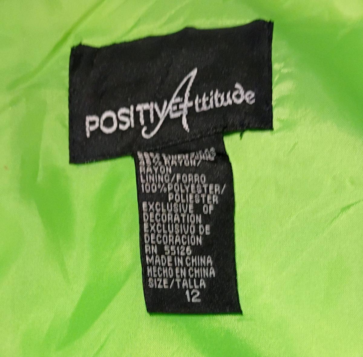Pretty green dress by Positive Attitude - Laurel, Mississippi - FleaMarketBay