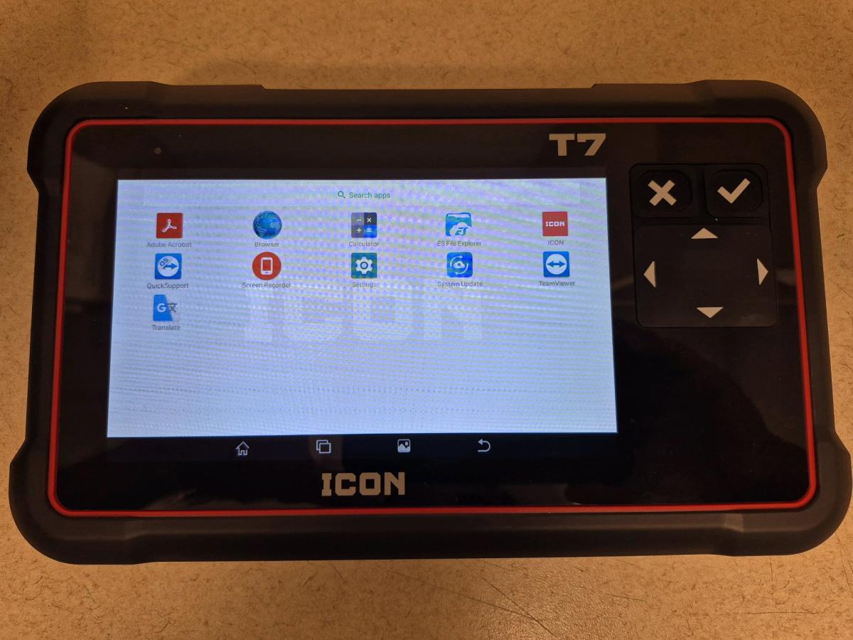 DIAGNOSTIC CAR SCANNER ICON PROFESSIONAL T7 MRDST7 - Miami, Florida - FleaMarketBay