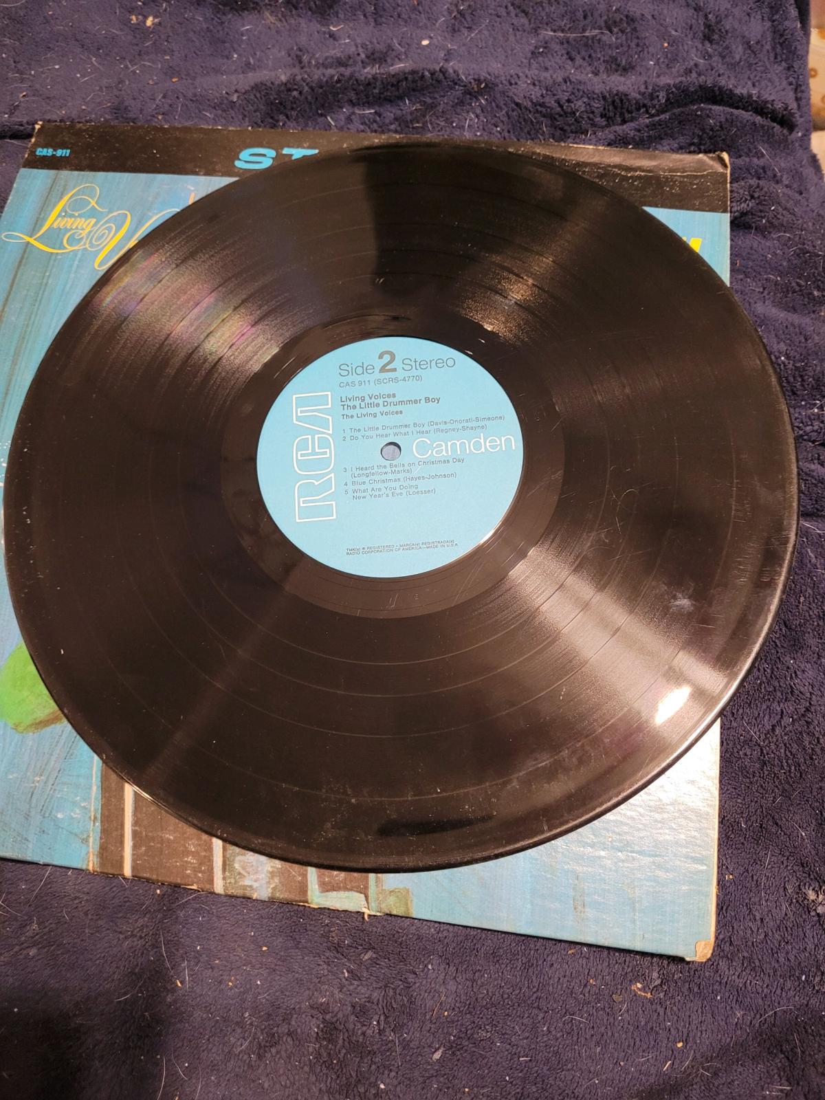 Living voices the little drummer boy vinyl record - Blue Earth, Minnesota - FleaMarketBay