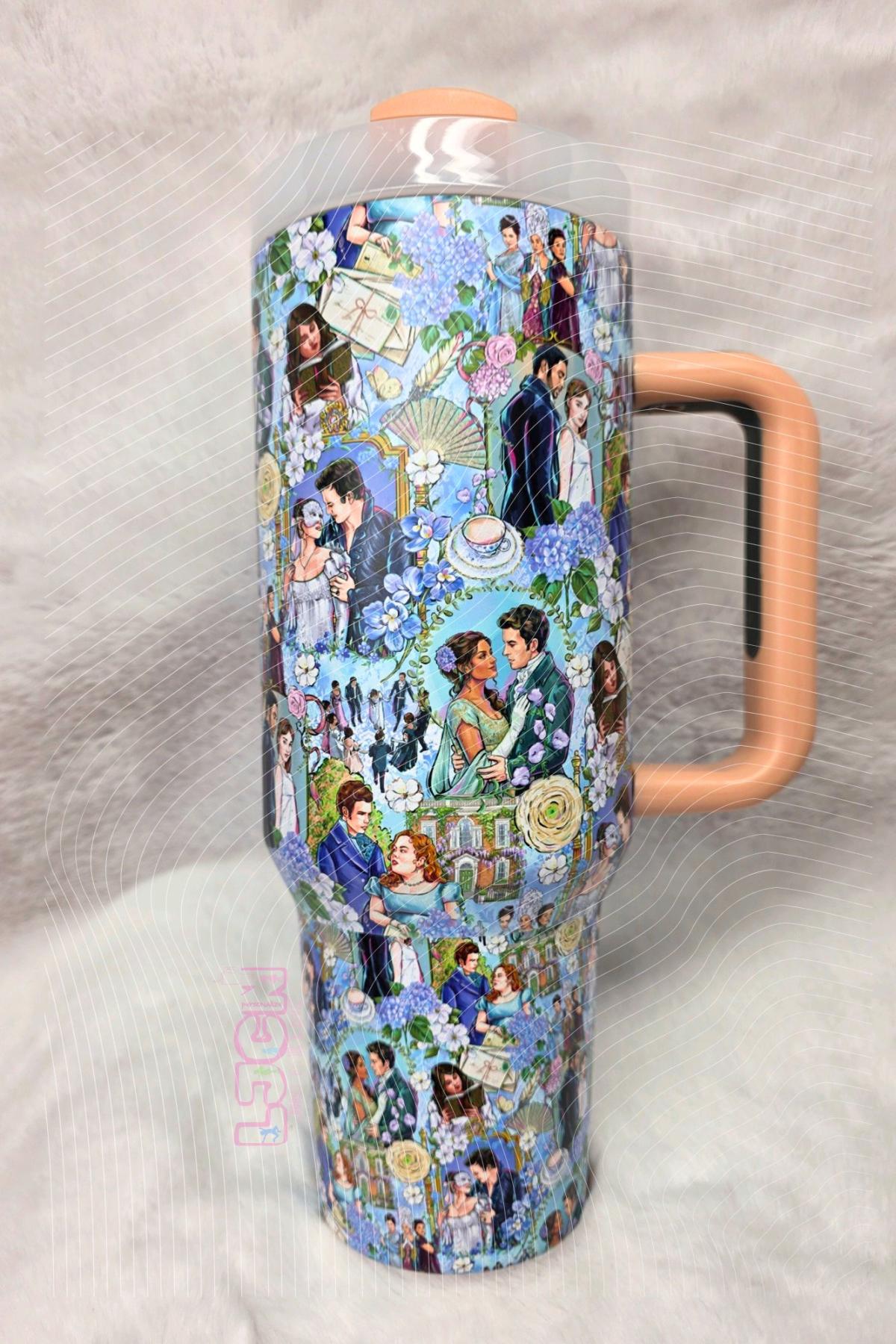 Bridgerton 40oz Tumbler - Adelanto, California - FleaMarketBay