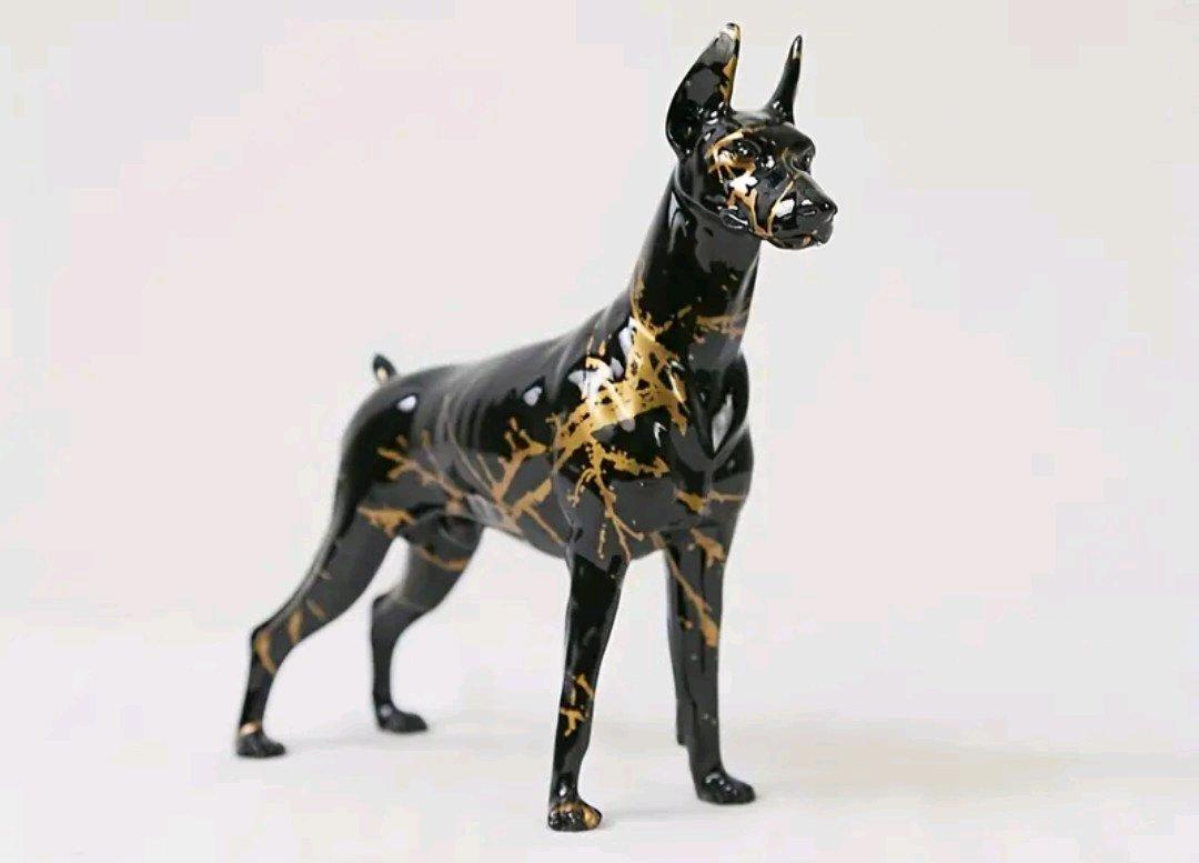 Resin Doberman Figerine - Palm Bay, Florida - FleaMarketBay