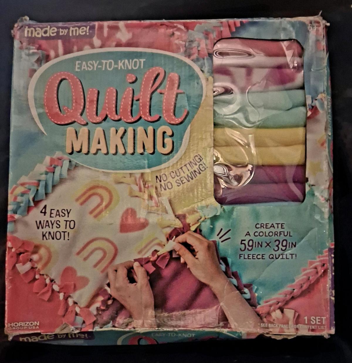 Made By Me EasytoKnot Quilt Making Kit - Oklahoma City, Oklahoma - FleaMarketBay