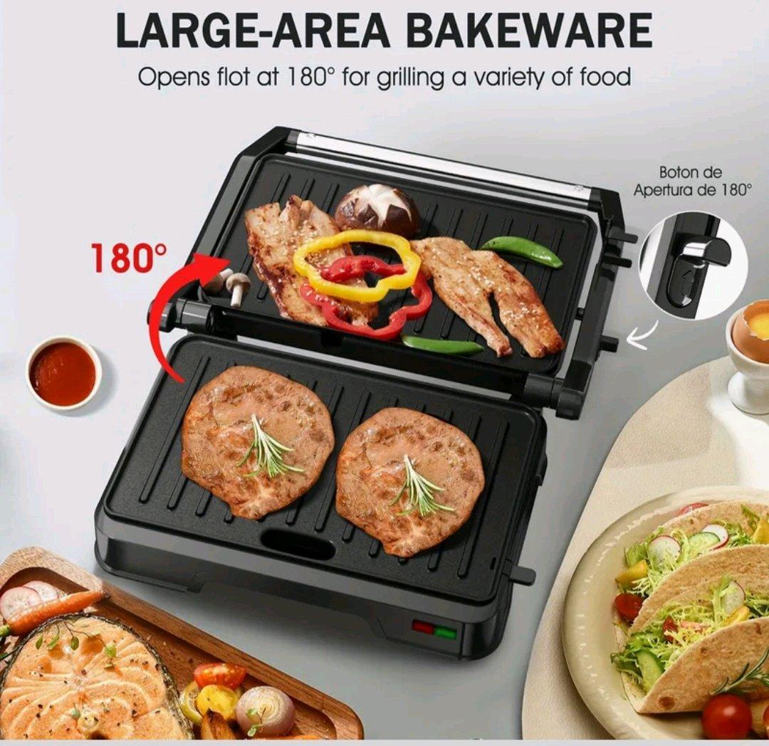 Electric Panini Press Grill 850 w - Los Angeles, California - FleaMarketBay