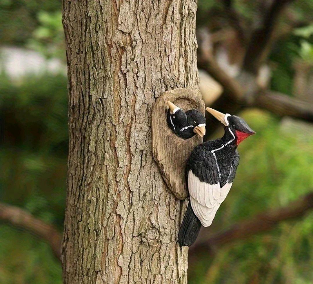 Resin Woodpecker Decor - Palm Bay, Florida - FleaMarketBay