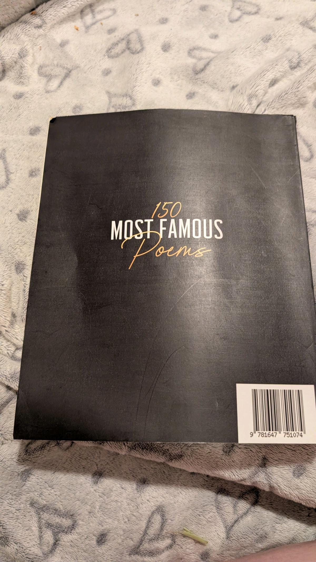150 most famous poems poetry house - Greensboro, North Carolina - FleaMarketBay