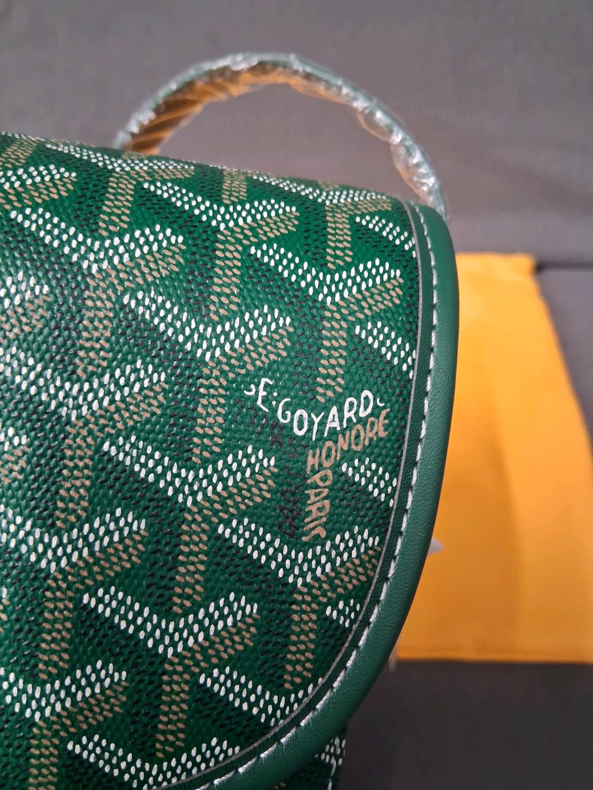 Goyard bag  Belvedere PM Green - Brockton, Massachusetts - FleaMarketBay