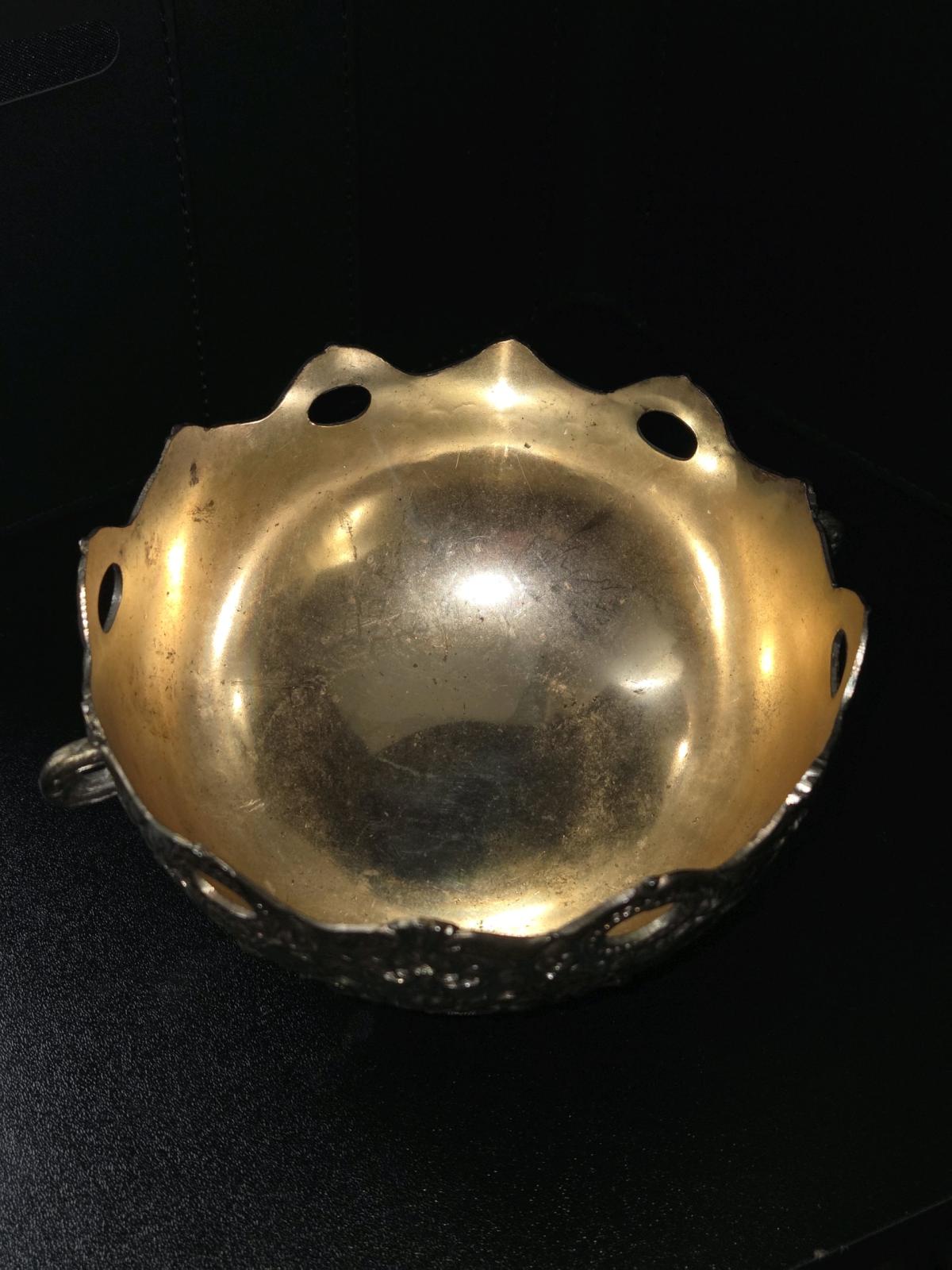 A Vintage Leonard Japan Silver Plated Pedestal Candy Dish - San Antonio, Texas - FleaMarketBay