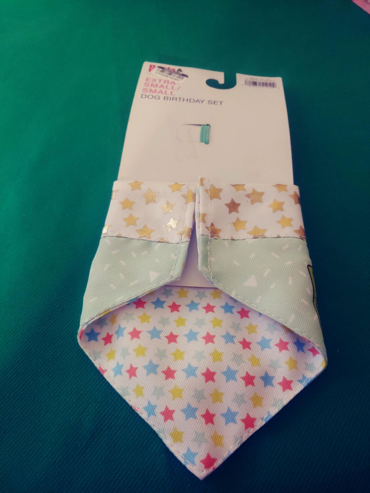 DOG Birthday Set Bandana and Collar Slide - Clearfield, Utah - FleaMarketBay