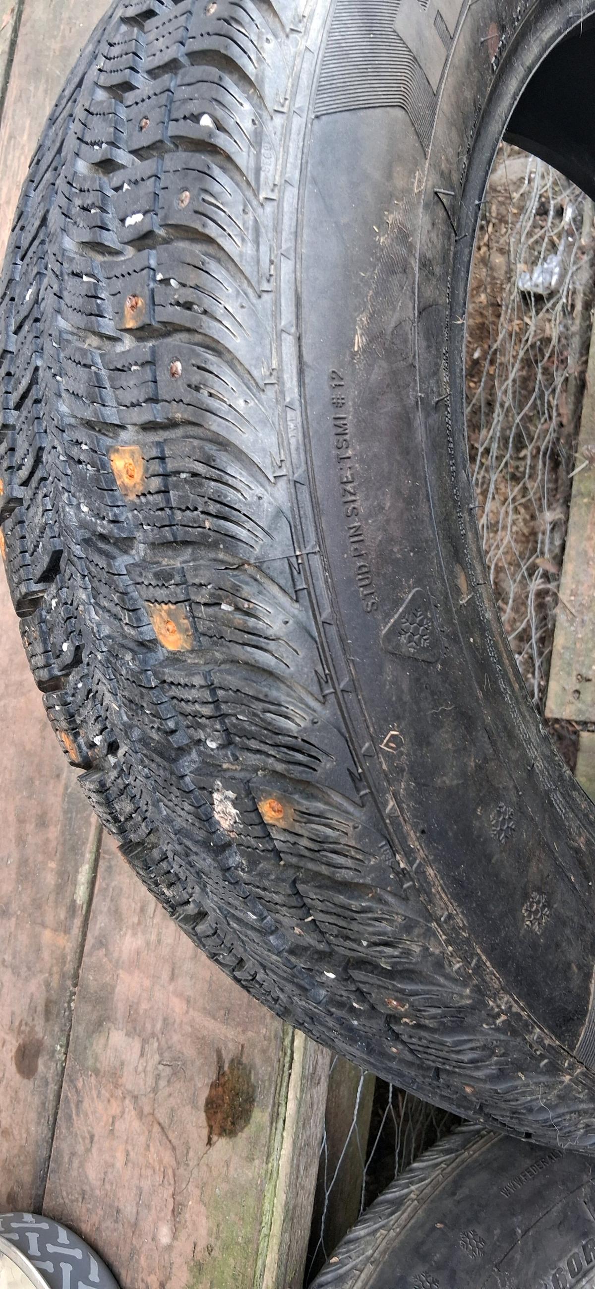 15 inch studed tires and rims set of 4 will sell separately - Lake Stevens, Washington - FleaMarketBay