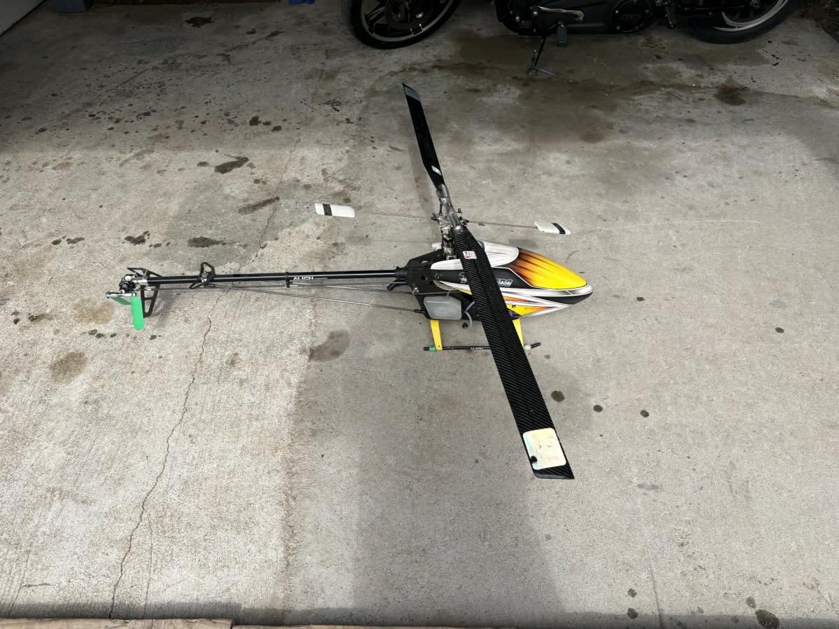 Align TREX 700 Nitro RC Helicopter  Spektrum NX7e - Hilmar, California - FleaMarketBay