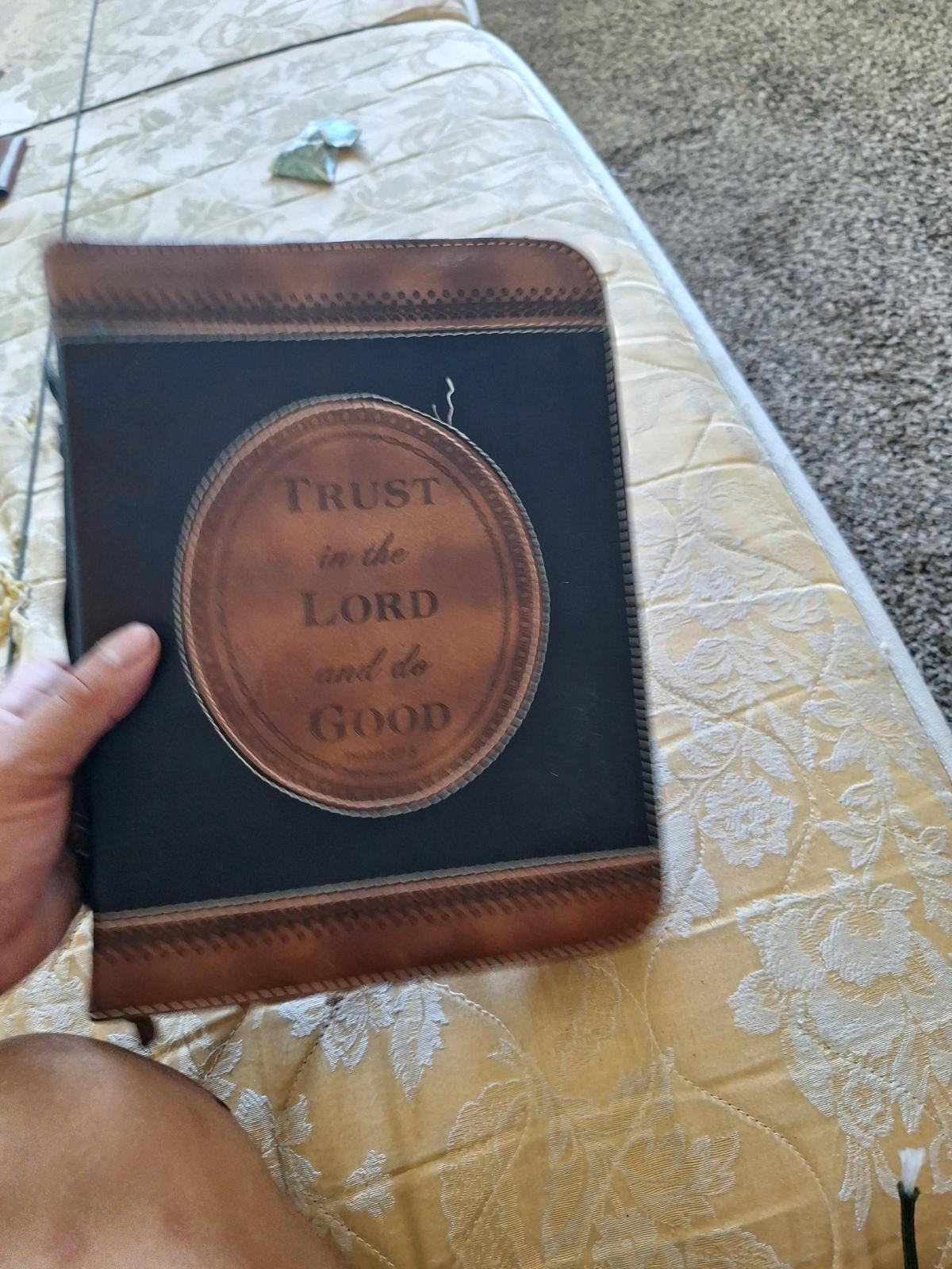 Bible cover - Storm Lake, Iowa - FleaMarketBay