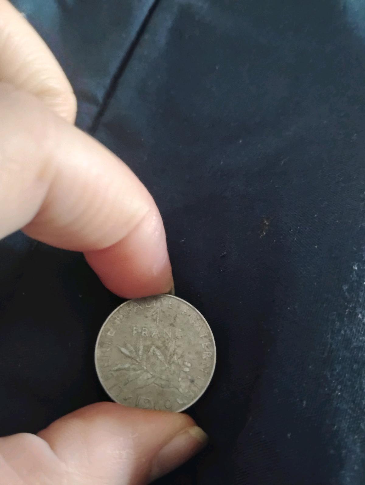 franch coin made in the 19601frank - Alicia, Arkansas - FleaMarketBay