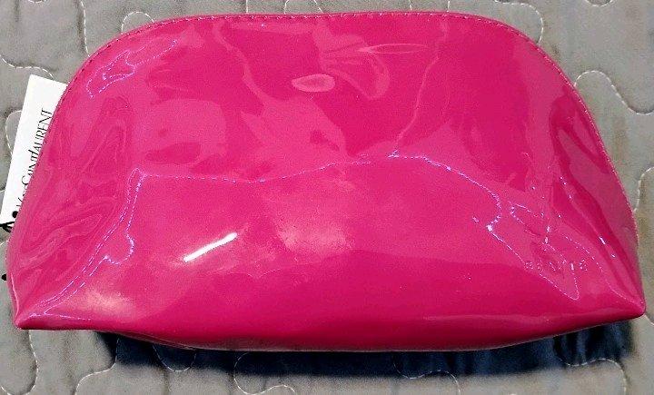 Hot Pink Yves Saint Laurent Mina Beauty Zip Bag - Ontario, California - FleaMarketBay