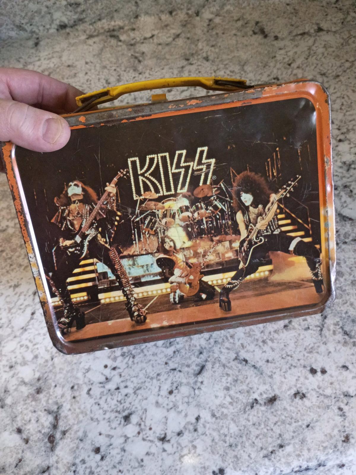 KISS 1977 Vintage Metal Lunchbox - Wynne, Arkansas - FleaMarketBay