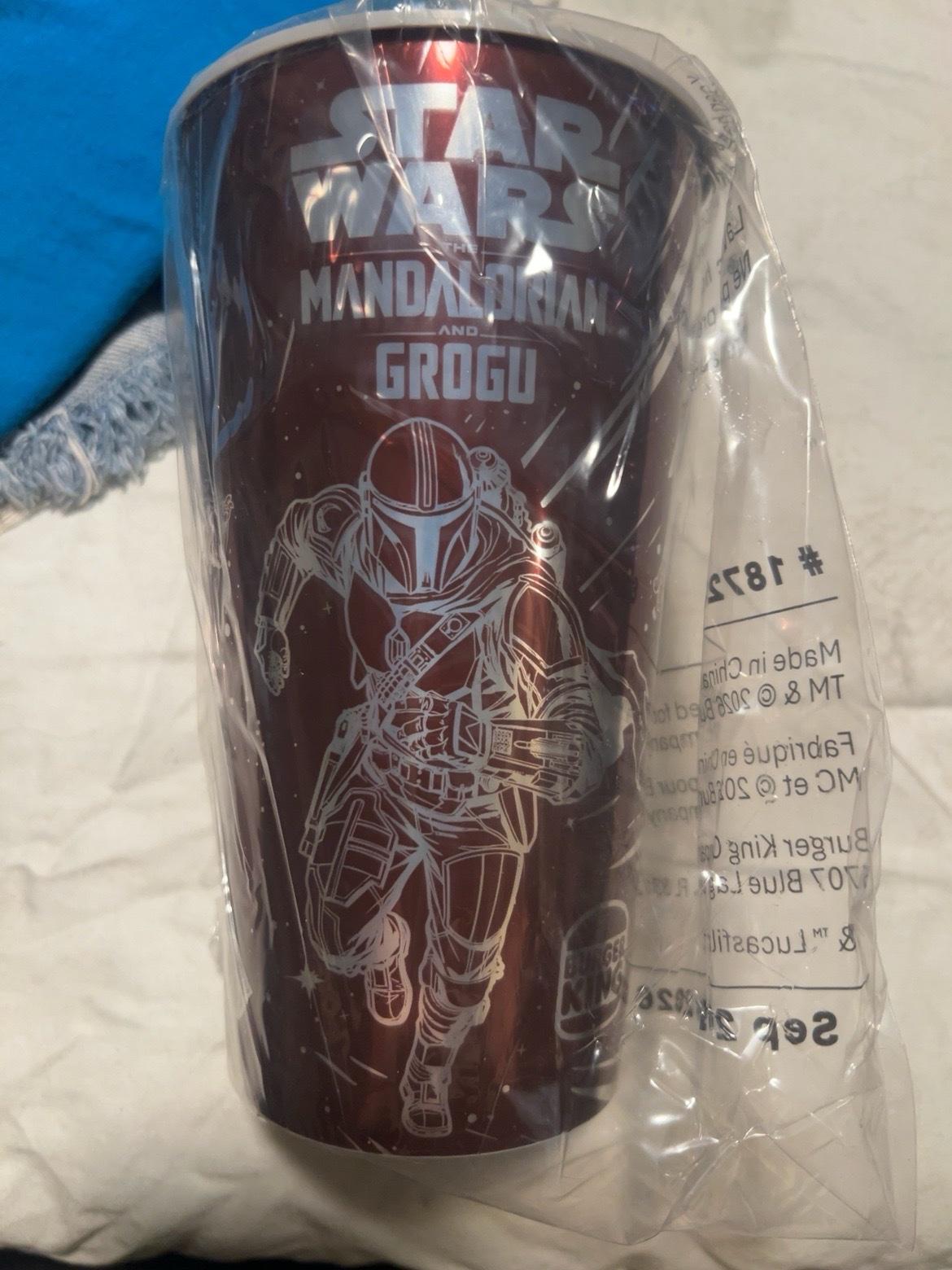 Burger King Star Wars The Mandalorian Collectible Cup Set  S - Alexander, Arkansas - FleaMarketBay