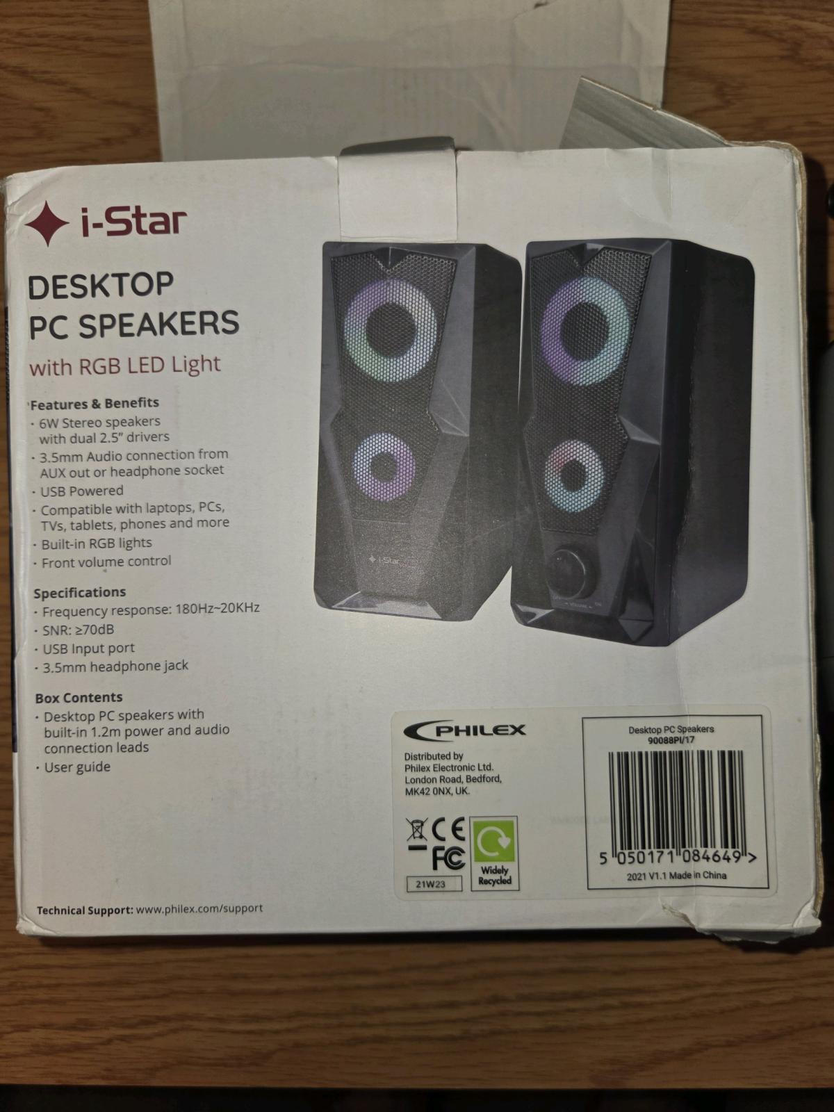 Desktop Speakers - Arlington, Texas - FleaMarketBay
