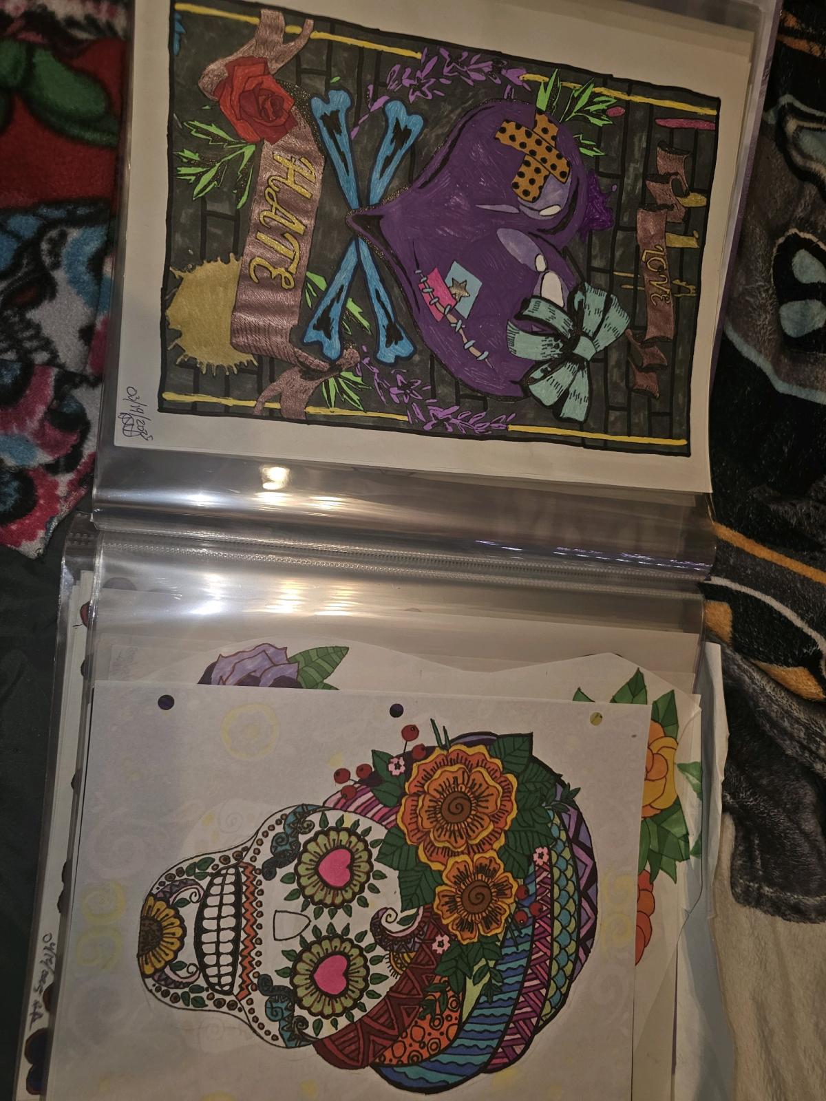 Custom Vibrant Pop Hand Painted Drawings - Monroe, North Carolina - FleaMarketBay