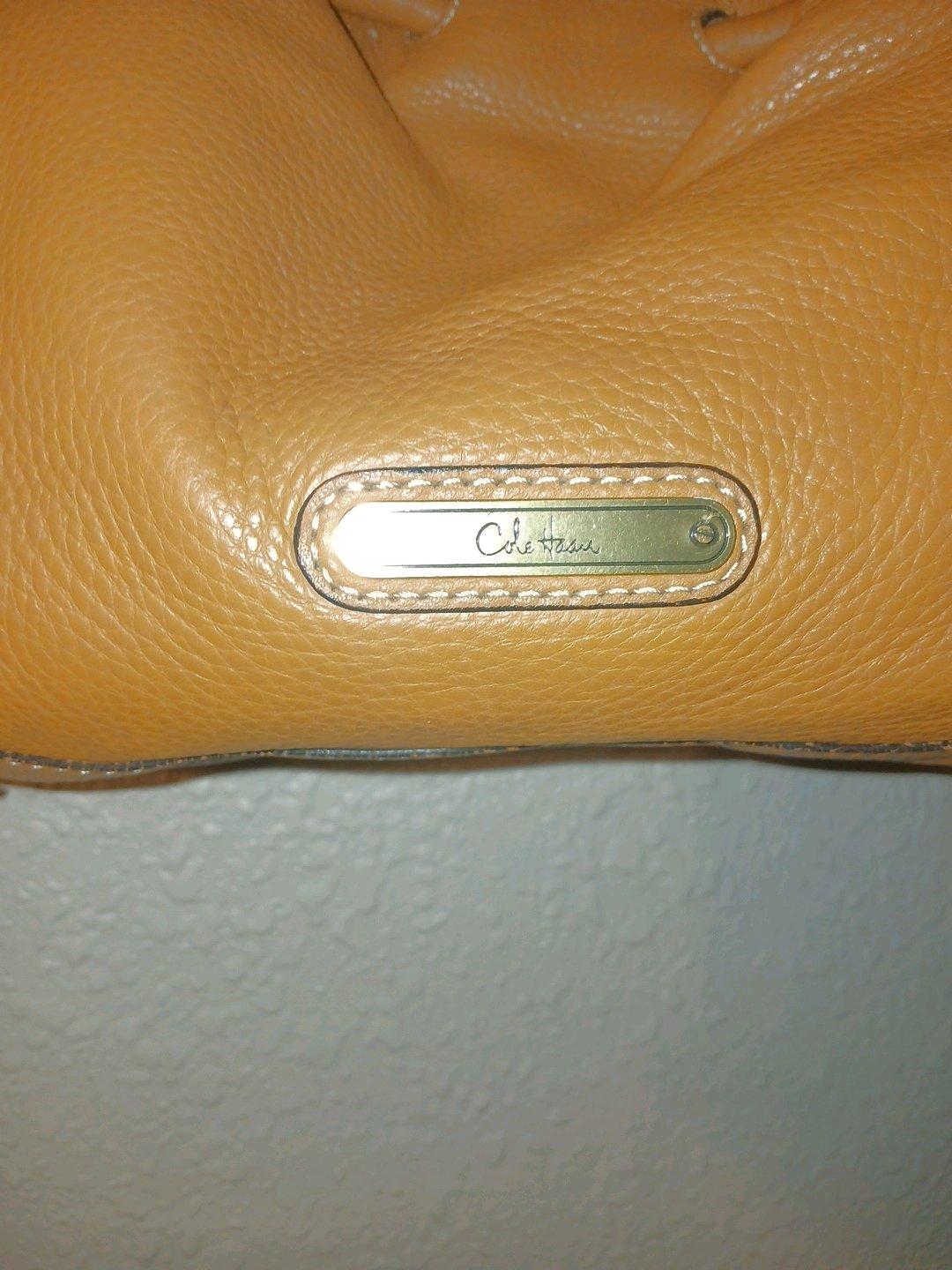 Preloved Cole Haan Caramel Brown Handbag - Sugar Land, Texas - FleaMarketBay