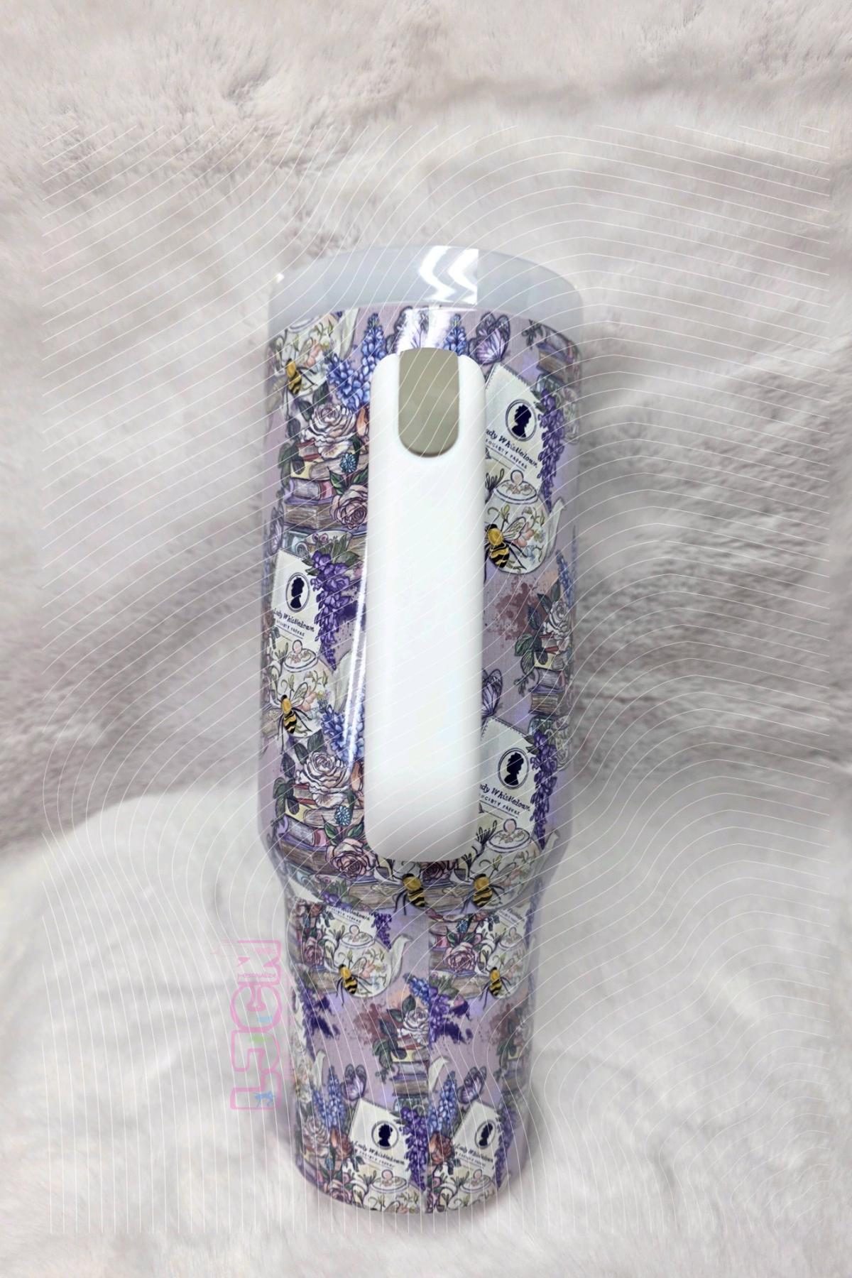 Lady Whistledown 40oz Tumbler - Oceanside, Oregon - FleaMarketBay