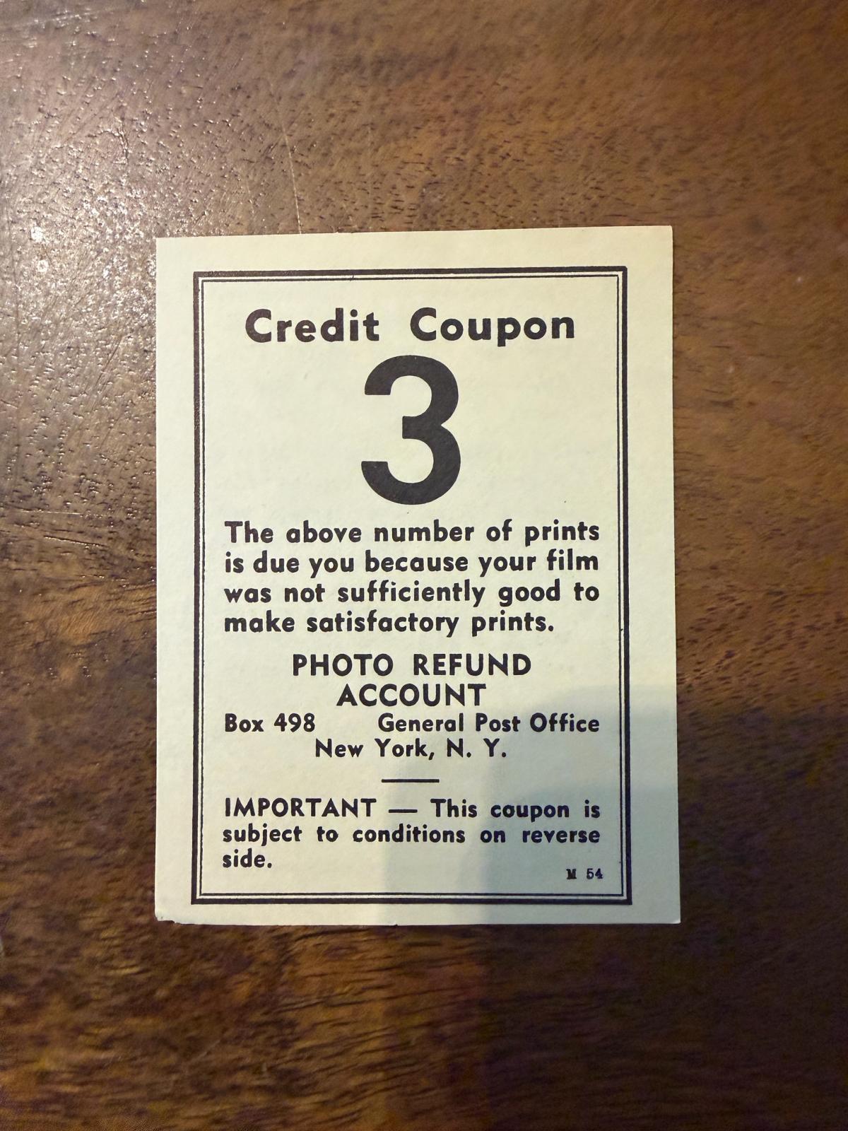 Vintage Photo Print Envelopes Negative Sleeves  Photography - Carmel, New York - FleaMarketBay