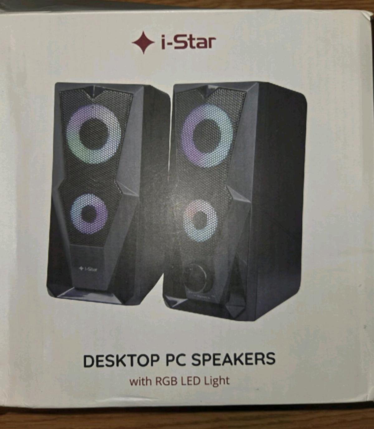 Black Desktop Speakers - Carver, Minnesota - FleaMarketBay