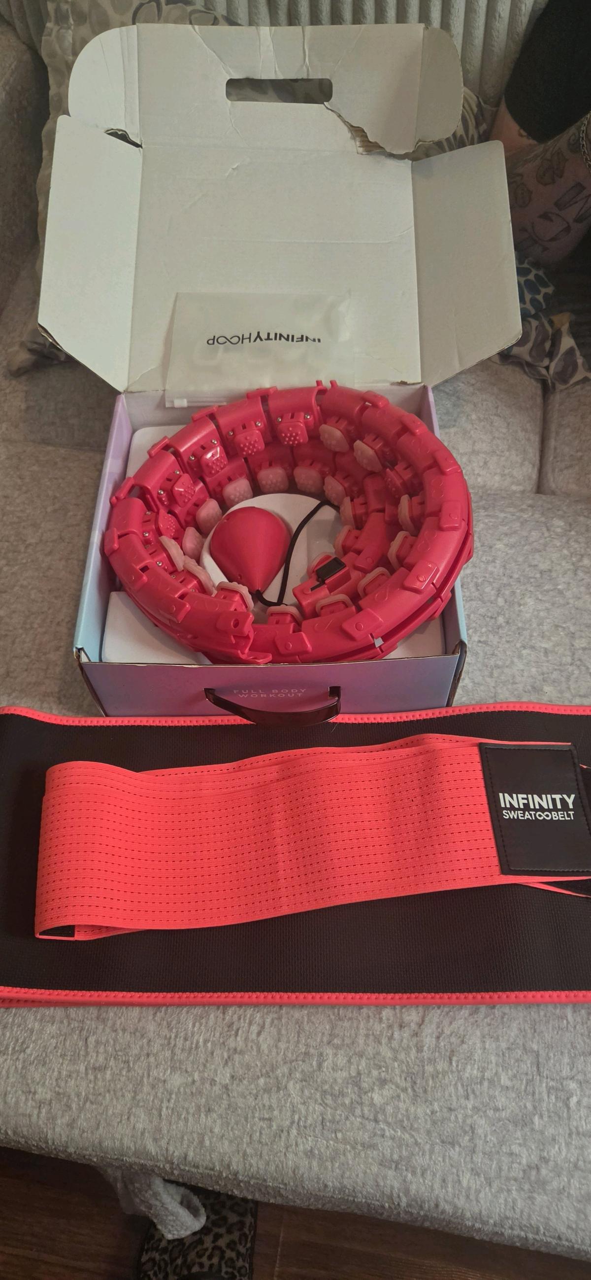 Infinity Hulu Hoop Pink - New Albany, Indiana - FleaMarketBay