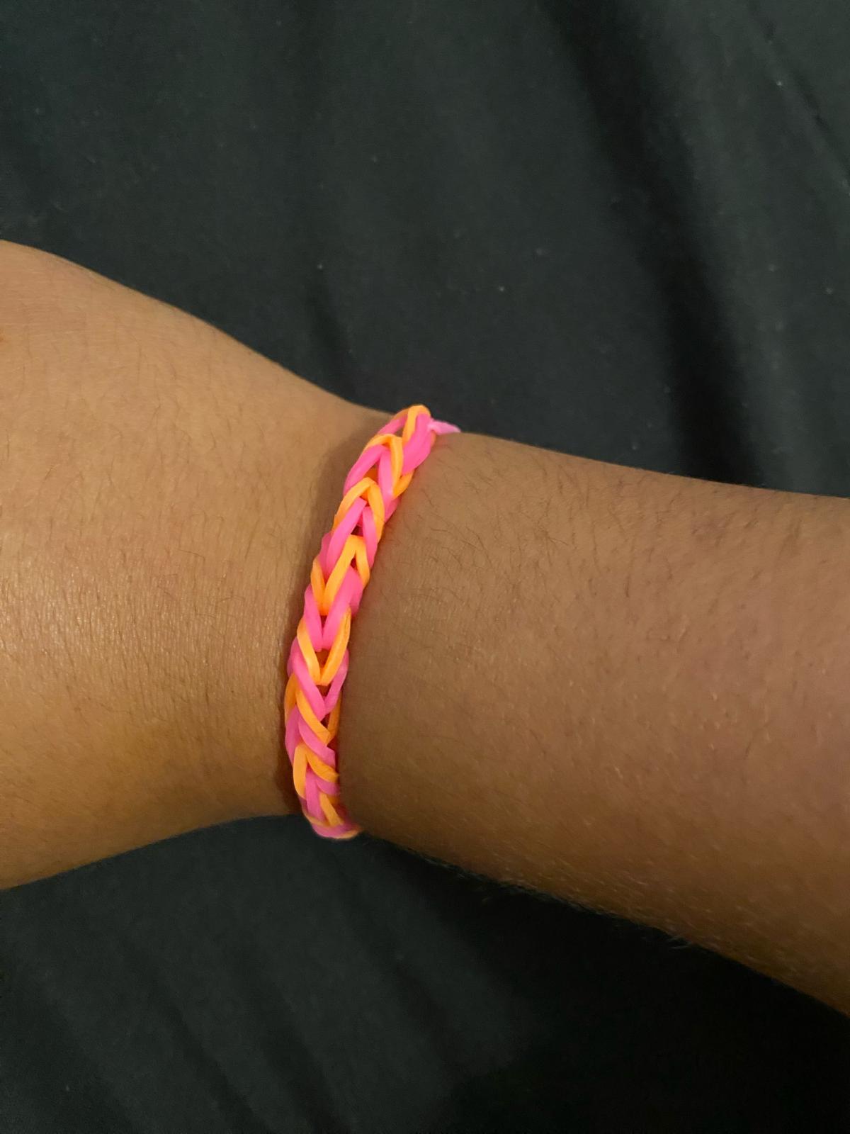 a hot pink and orange bracelet - Santaquin, Utah - FleaMarketBay