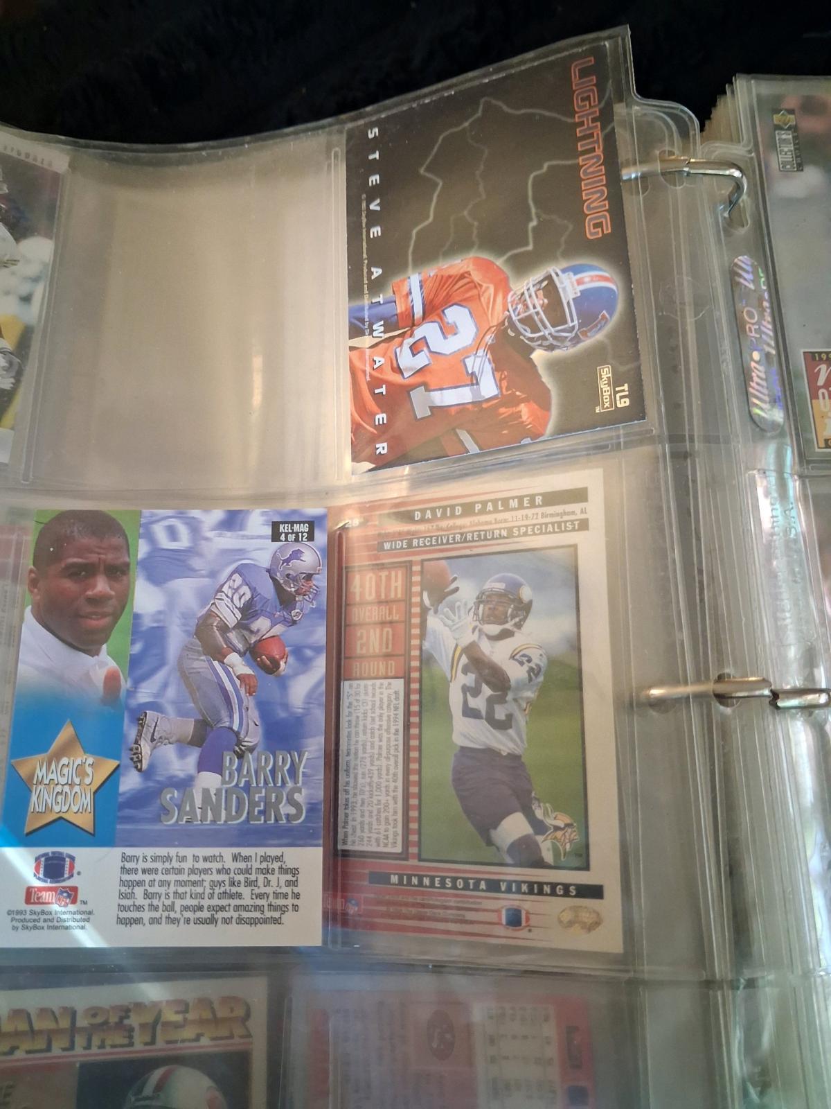 Nfl sport card early to mid 90s - Haysville, Kansas - FleaMarketBay