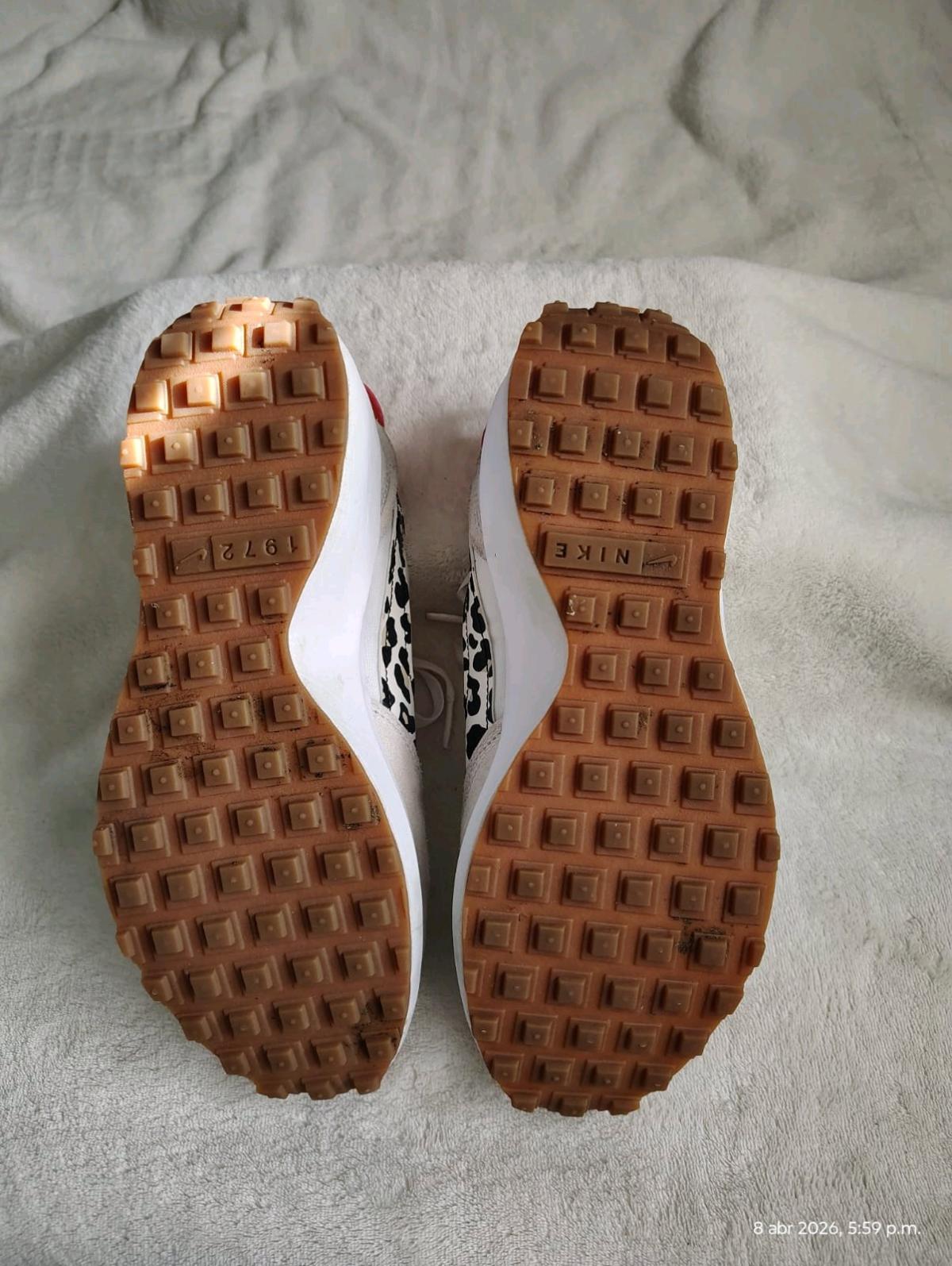 Womens Nike Waffle Debut sneakers with leopard print - San Antonio, Texas - FleaMarketBay