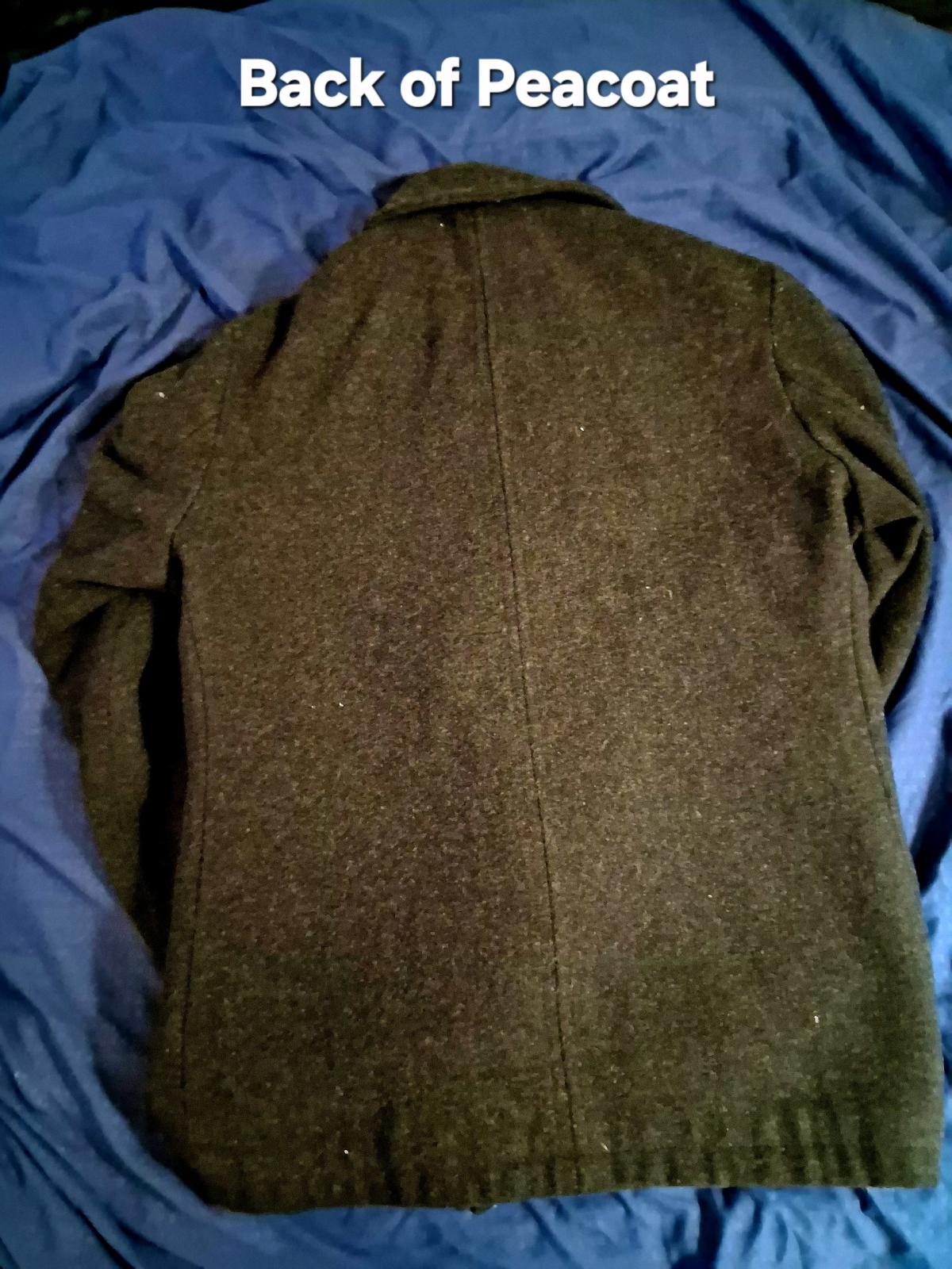 JCrew Bayswater Peacoat Stadium Cloth Wool Size L - Boston, Massachusetts - FleaMarketBay