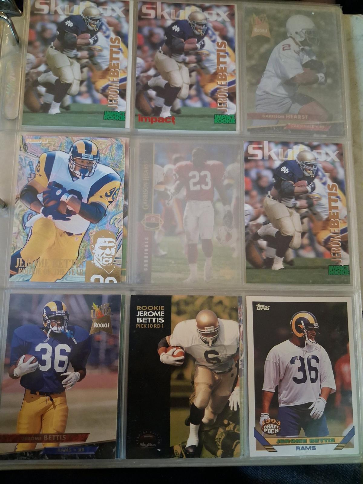 Nfl sport card early to mid 90s - Haysville, Kansas - FleaMarketBay